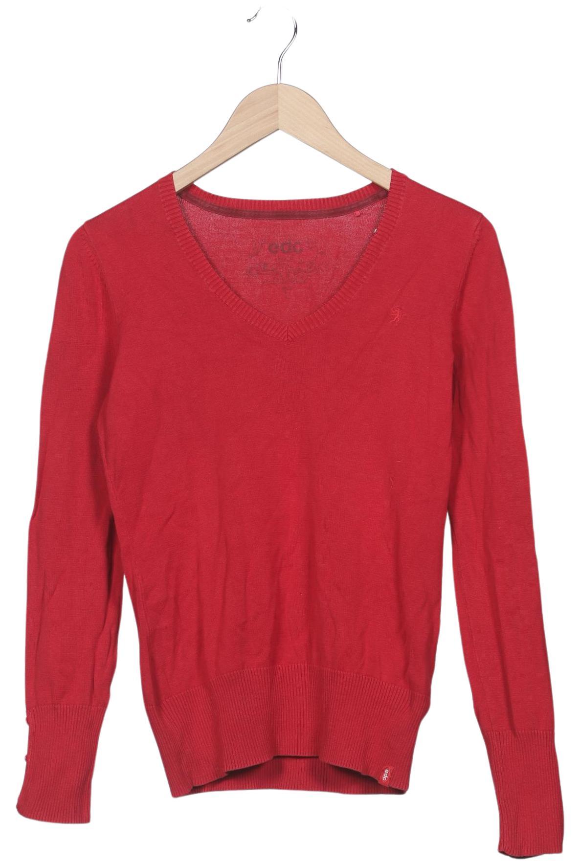 

edc by Esprit Damen Pullover, rot, Gr. 42