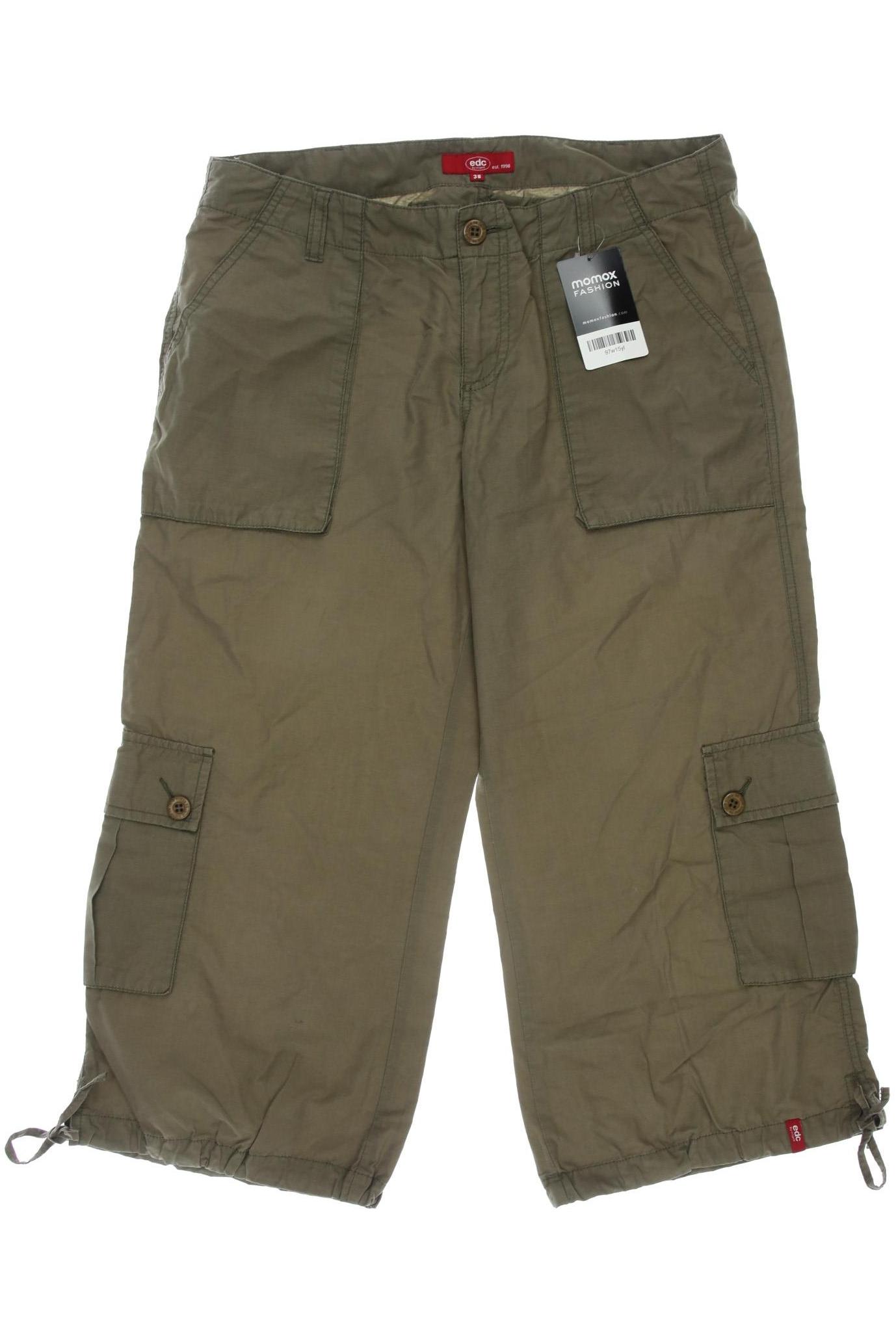 

edc by Esprit Damen Stoffhose, braun, Gr. 38