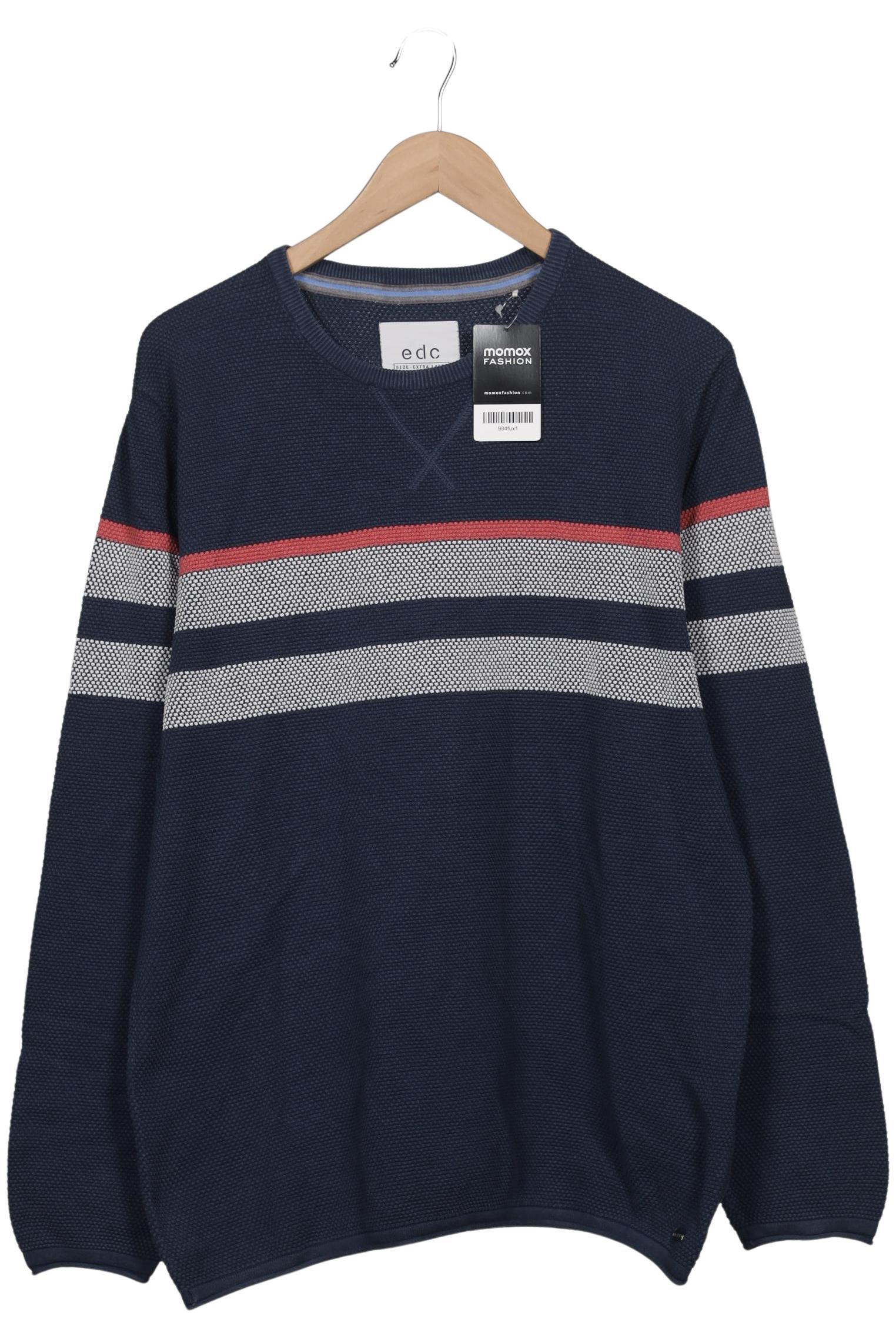 

edc by Esprit Herren Pullover, marineblau, Gr. 54