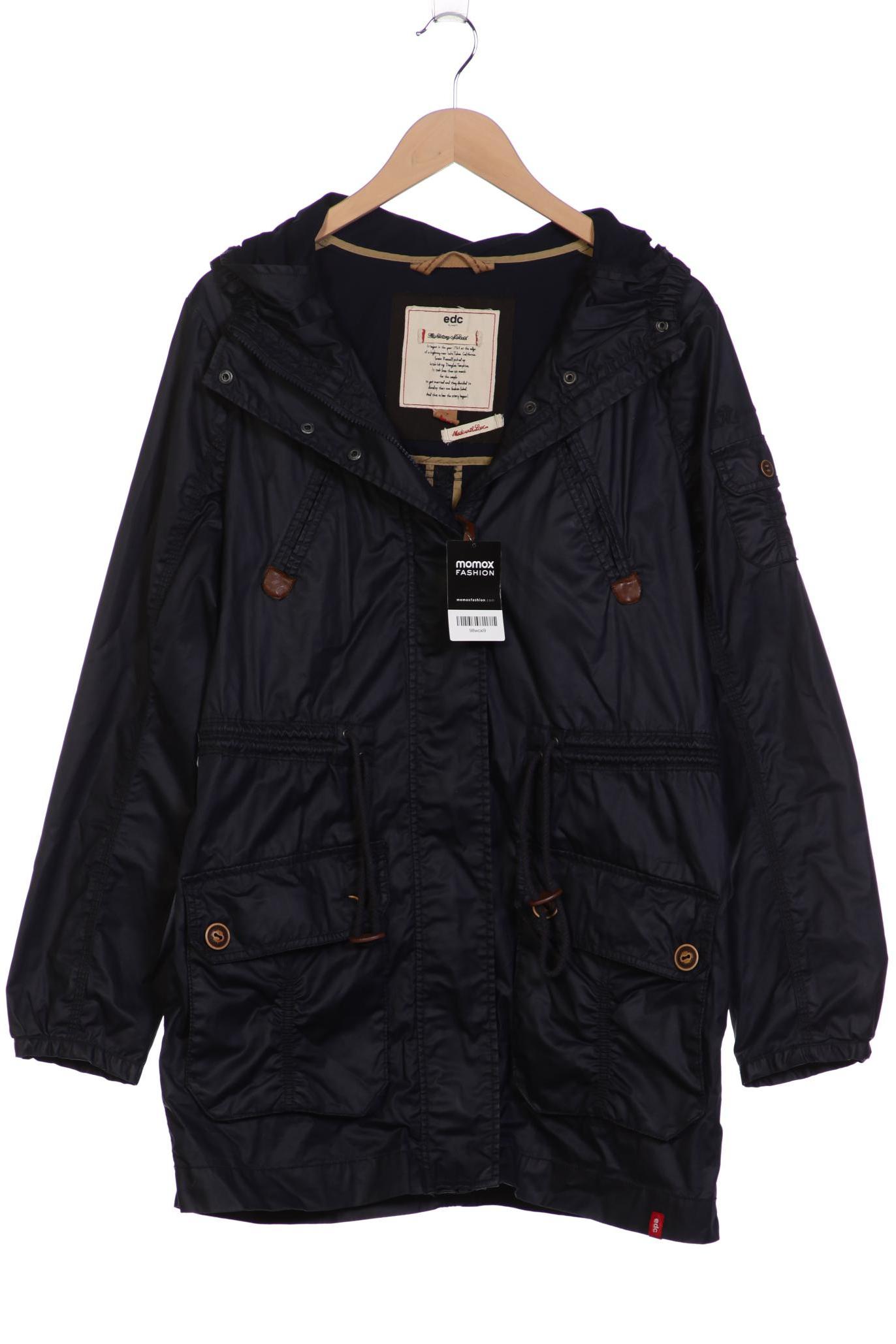 

edc by Esprit Damen Mantel, marineblau, Gr. 44