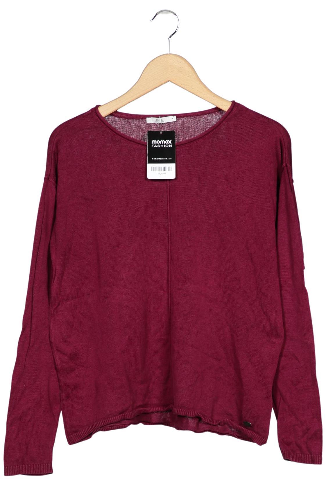 

edc by Esprit Damen Pullover, bordeaux, Gr. 38