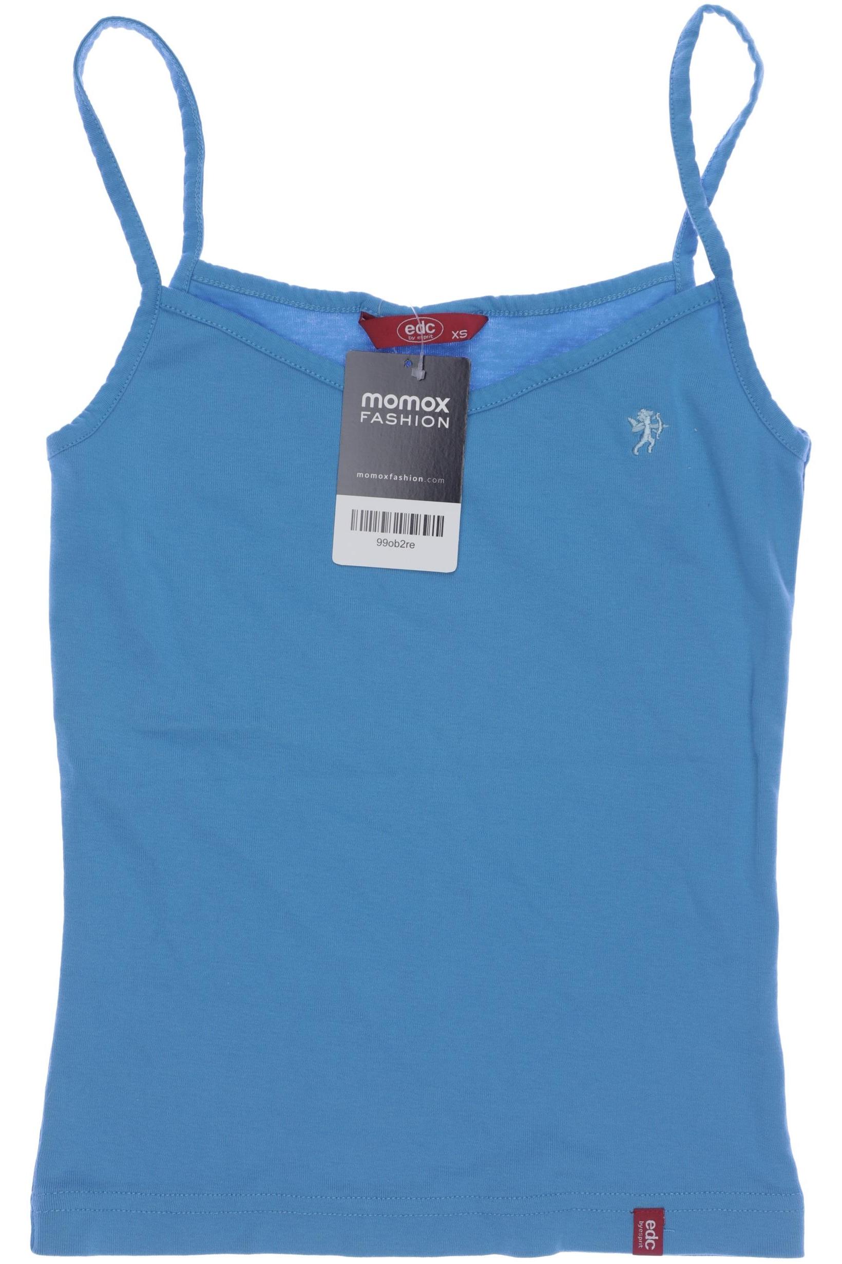 

edc by Esprit Damen Top, blau, Gr. 34