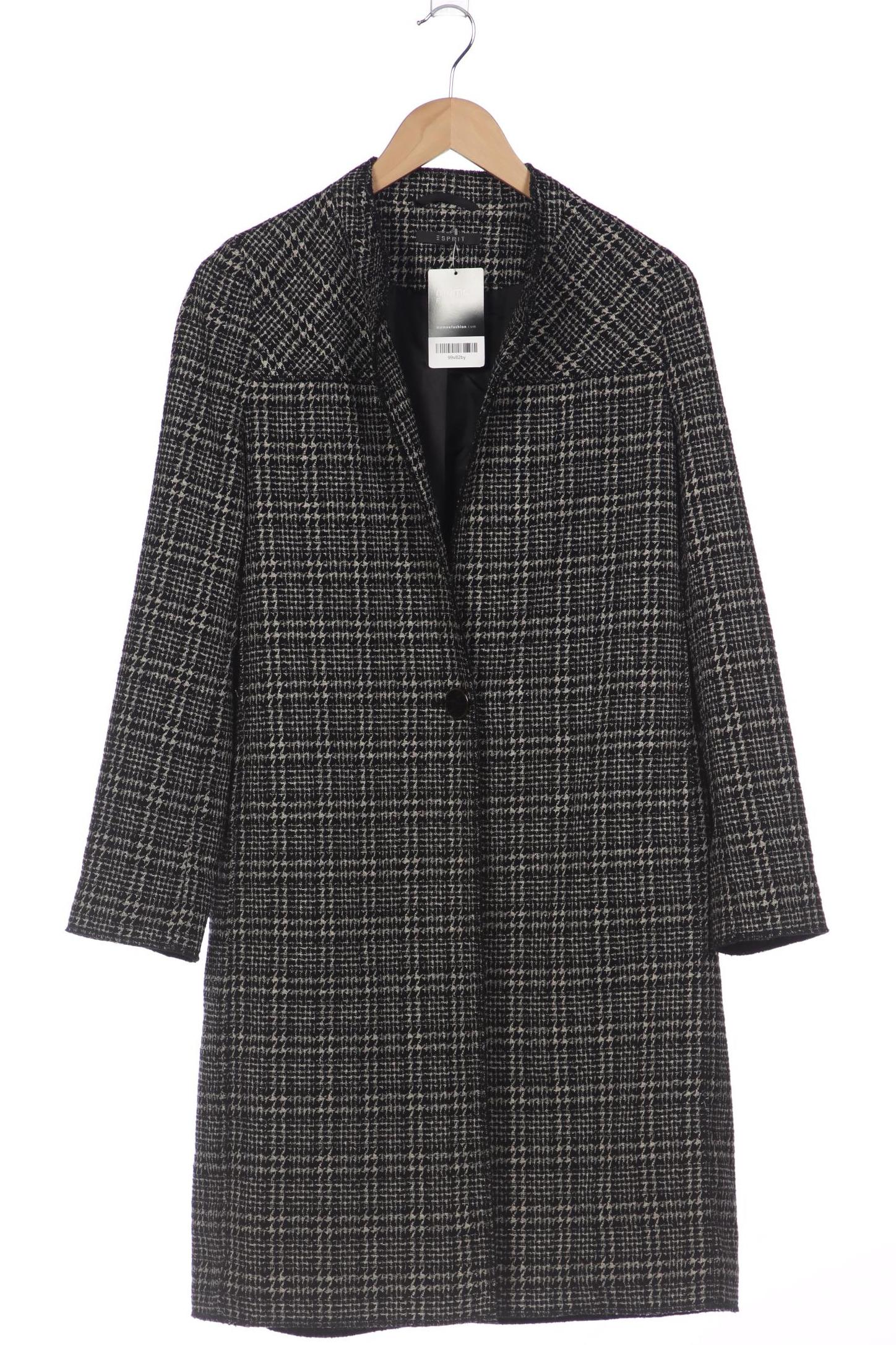 

edc by Esprit Damen Mantel, grau, Gr. 38