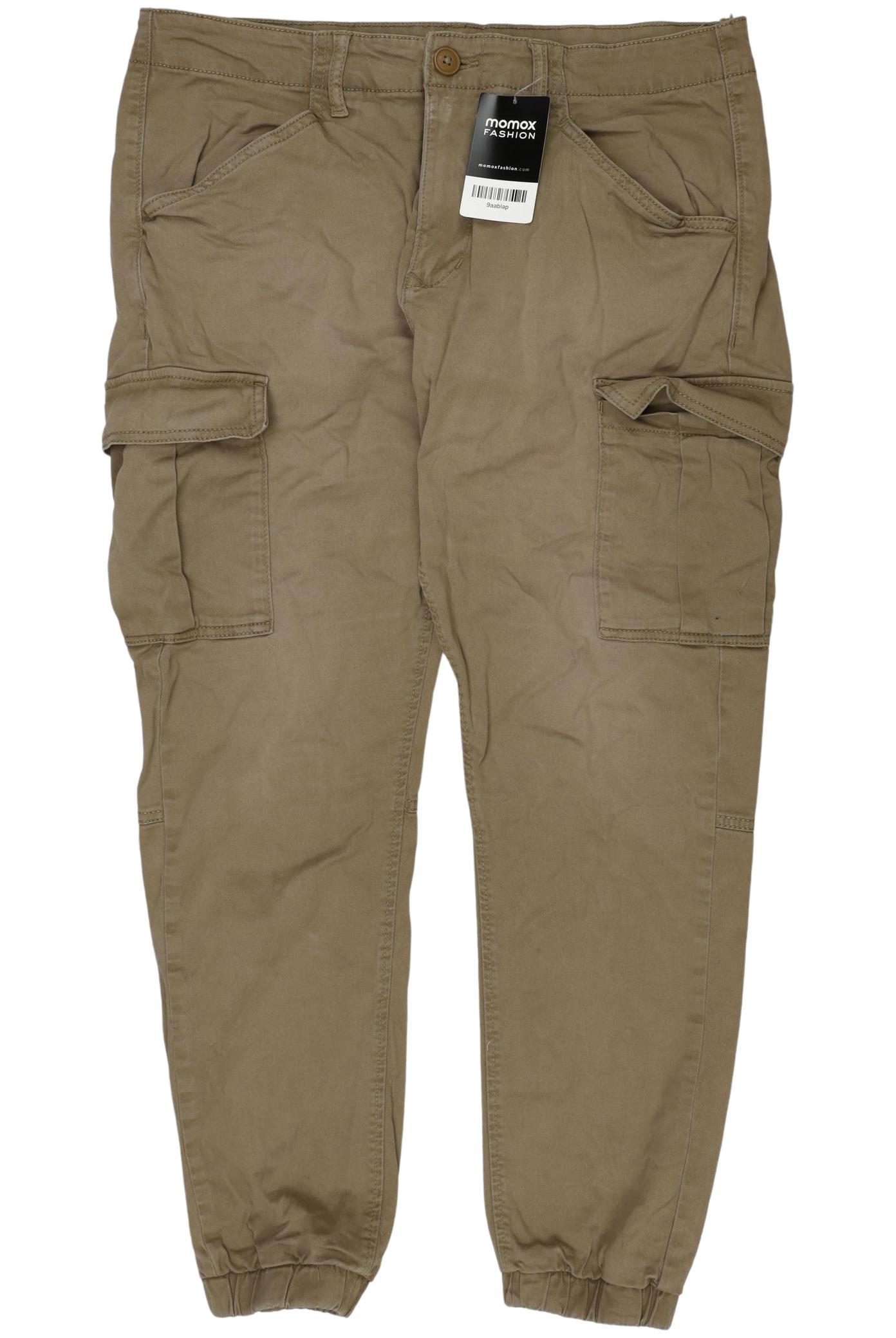 

edc by Esprit Herren Stoffhose, beige, Gr. 32