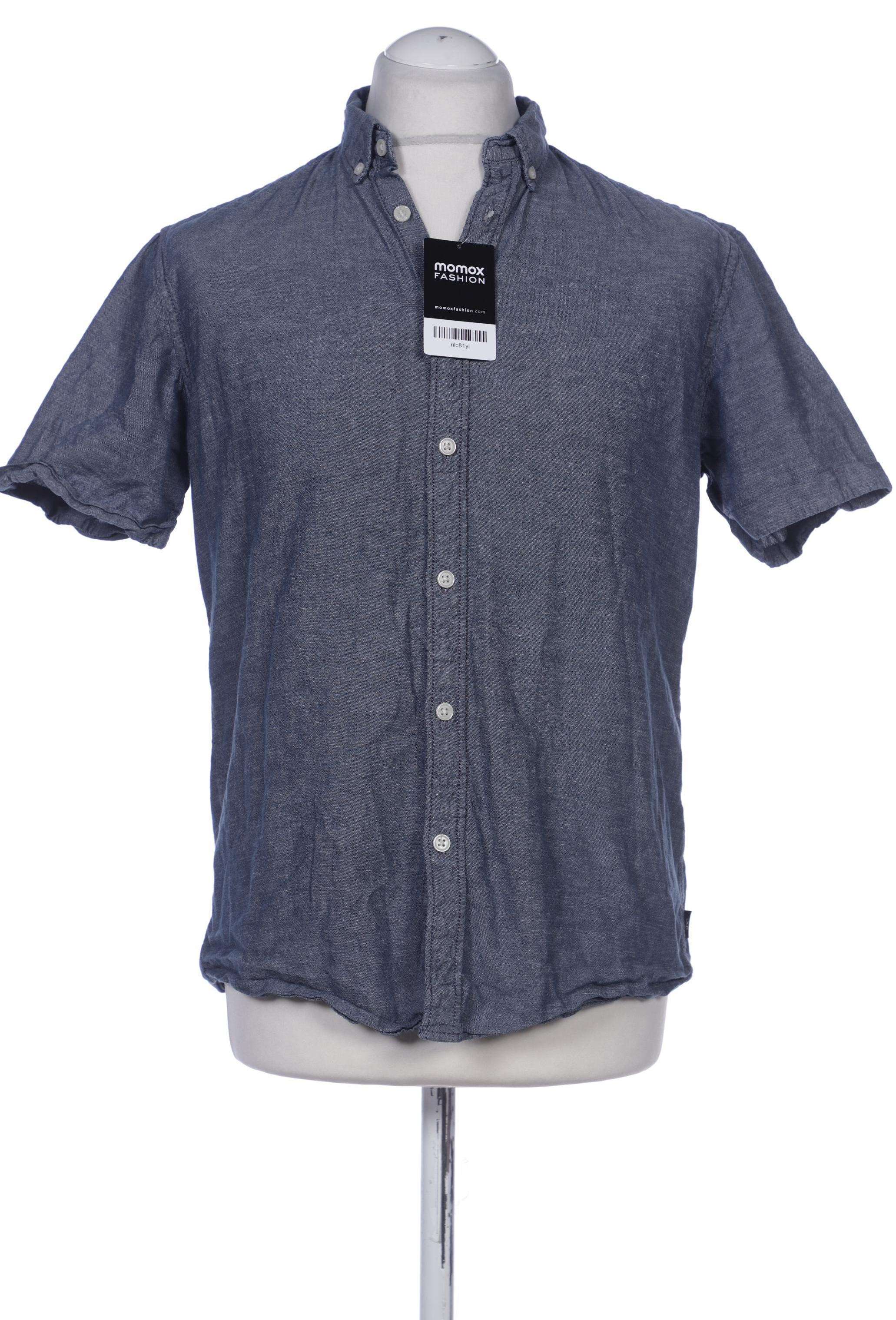 

edc by Esprit Herren Hemd, blau, Gr. 48