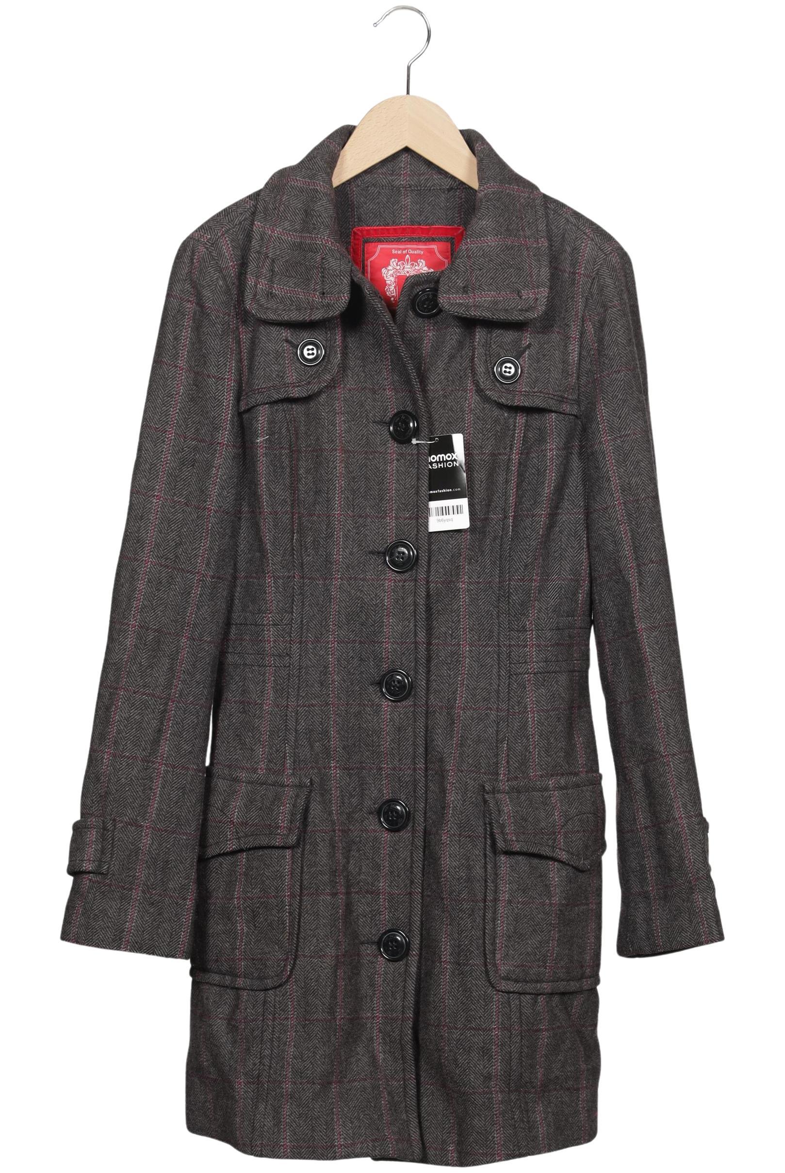 

edc by Esprit Damen Mantel, grau, Gr. 38