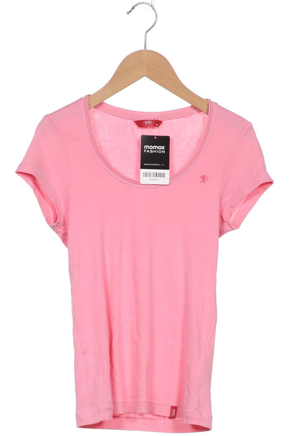 

edc by Esprit Damen T-Shirt, pink, Gr. 38