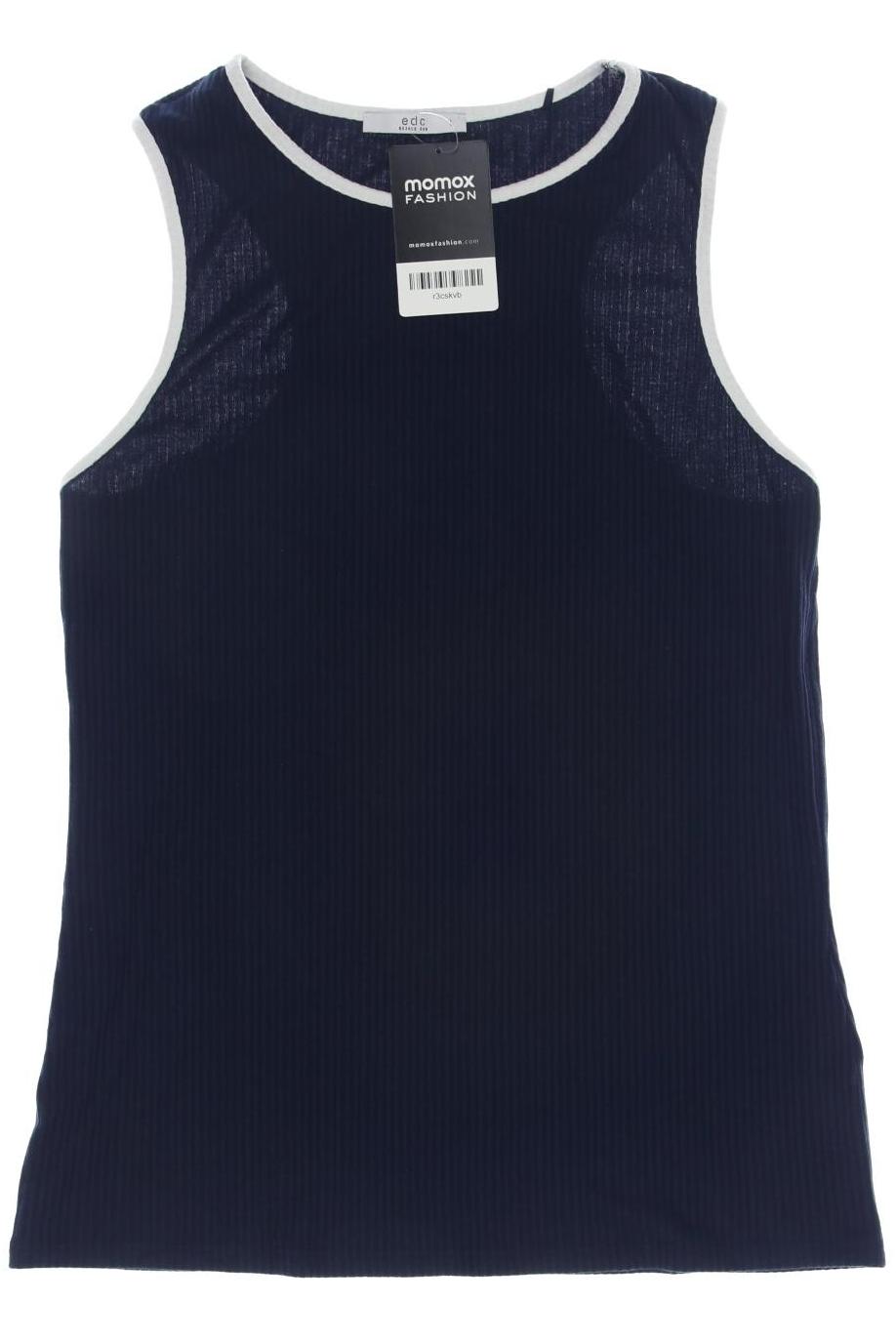 

edc by Esprit Damen Top, marineblau, Gr. 42