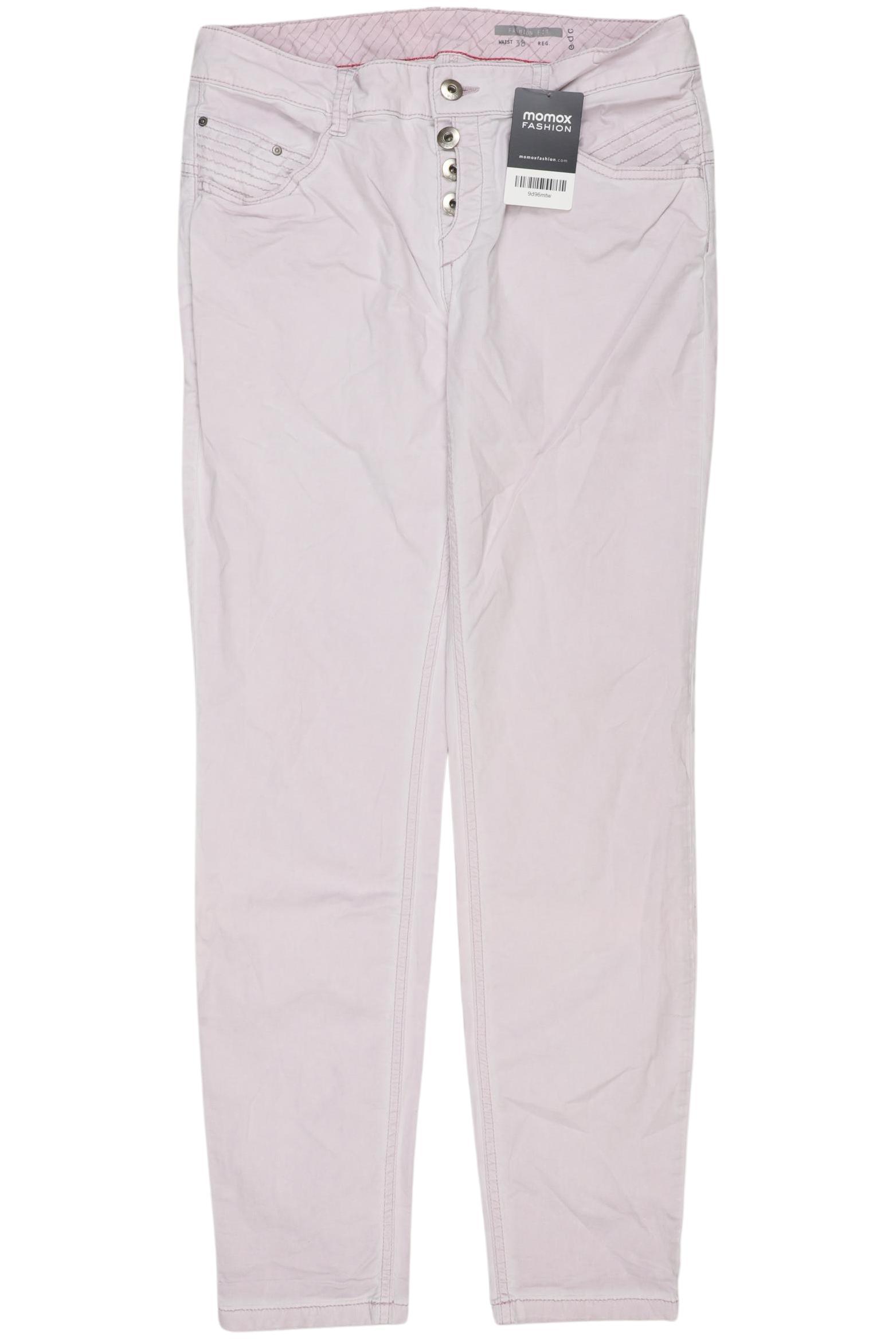

edc by Esprit Damen Stoffhose, flieder, Gr. 38