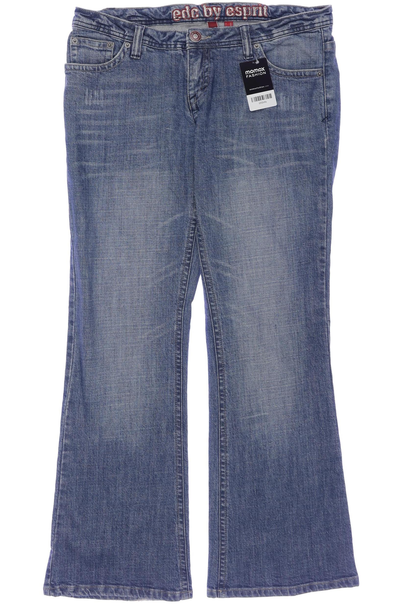 

edc by Esprit Damen Jeans, blau, Gr. 44