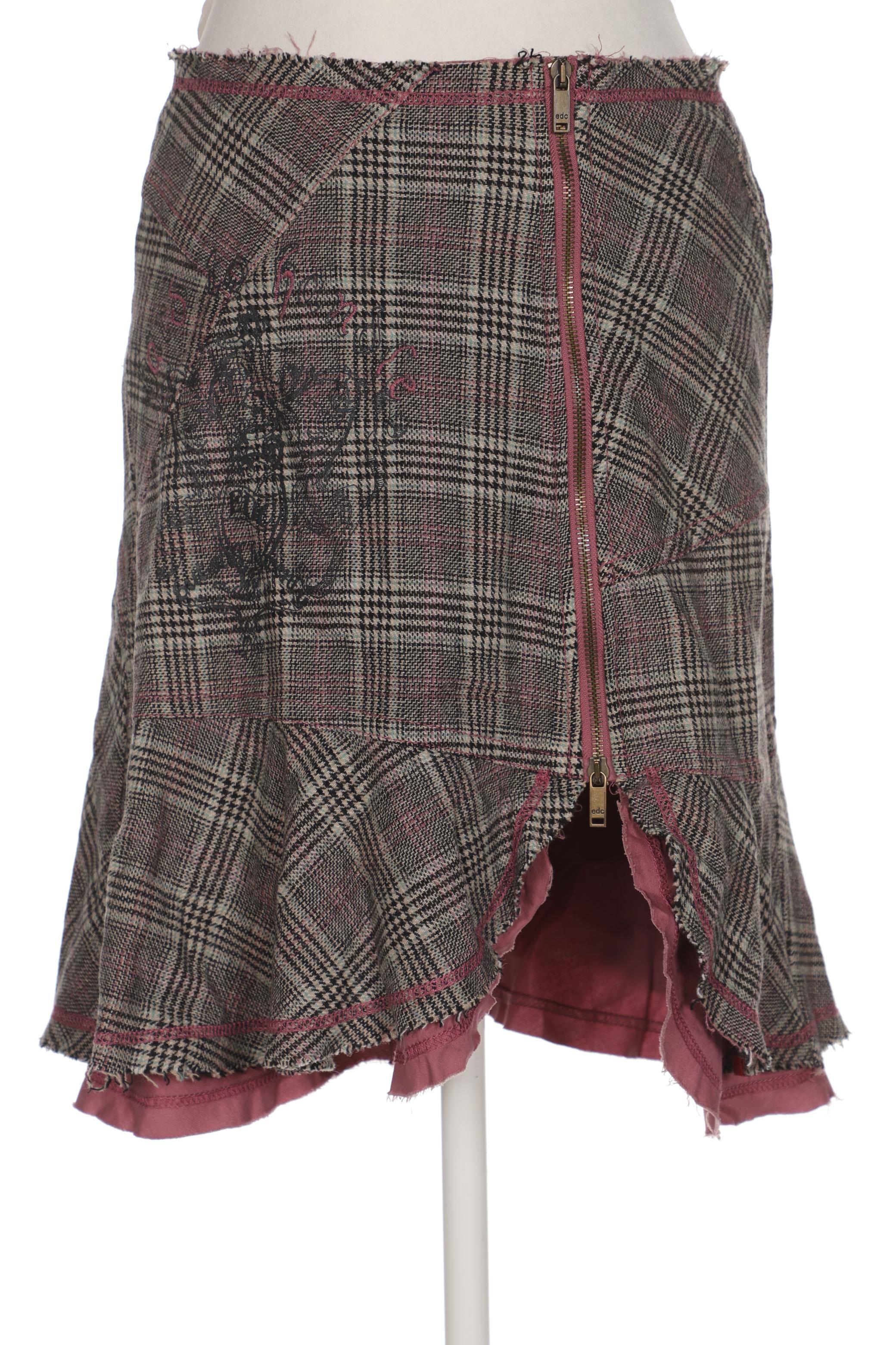 

edc by Esprit Damen Rock, grau, Gr. 36