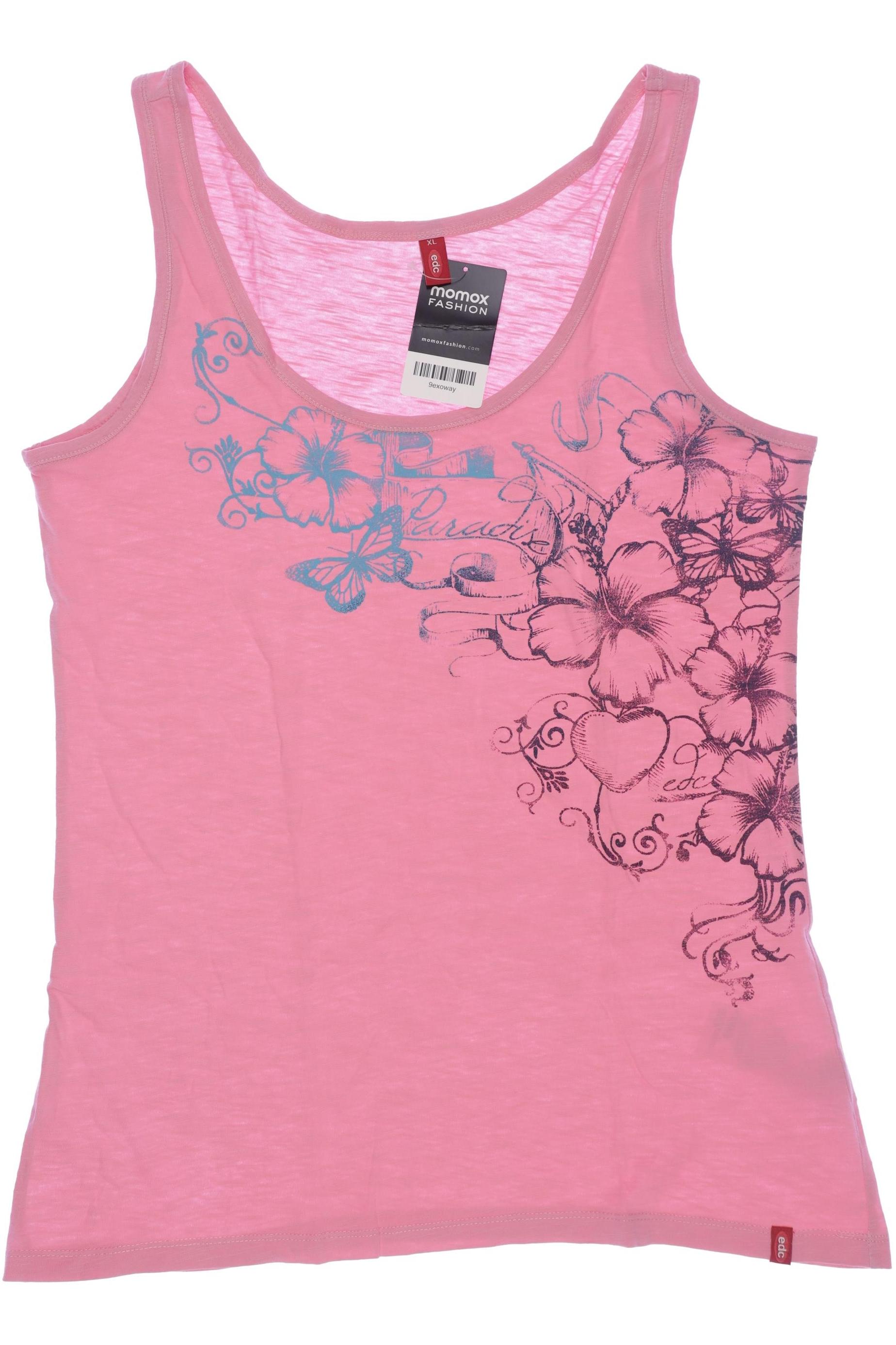 

edc by Esprit Damen Top, pink, Gr. 44