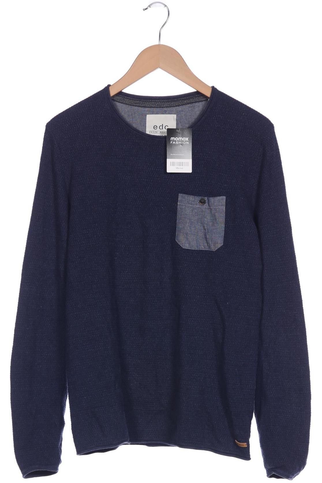 

edc by Esprit Herren Pullover, marineblau, Gr. 48