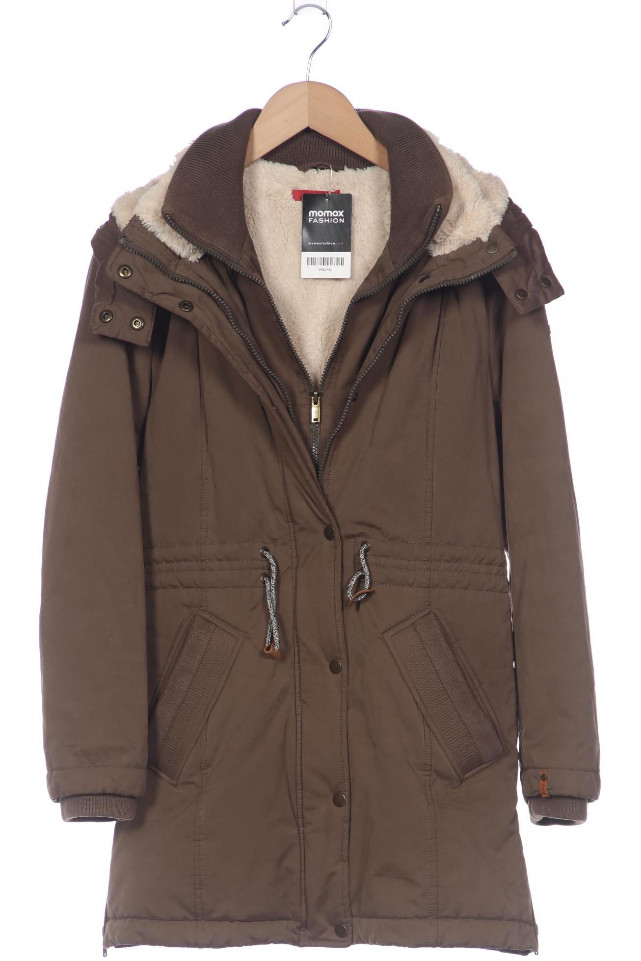 

edc by Esprit Damen Mantel, grün, Gr. 34