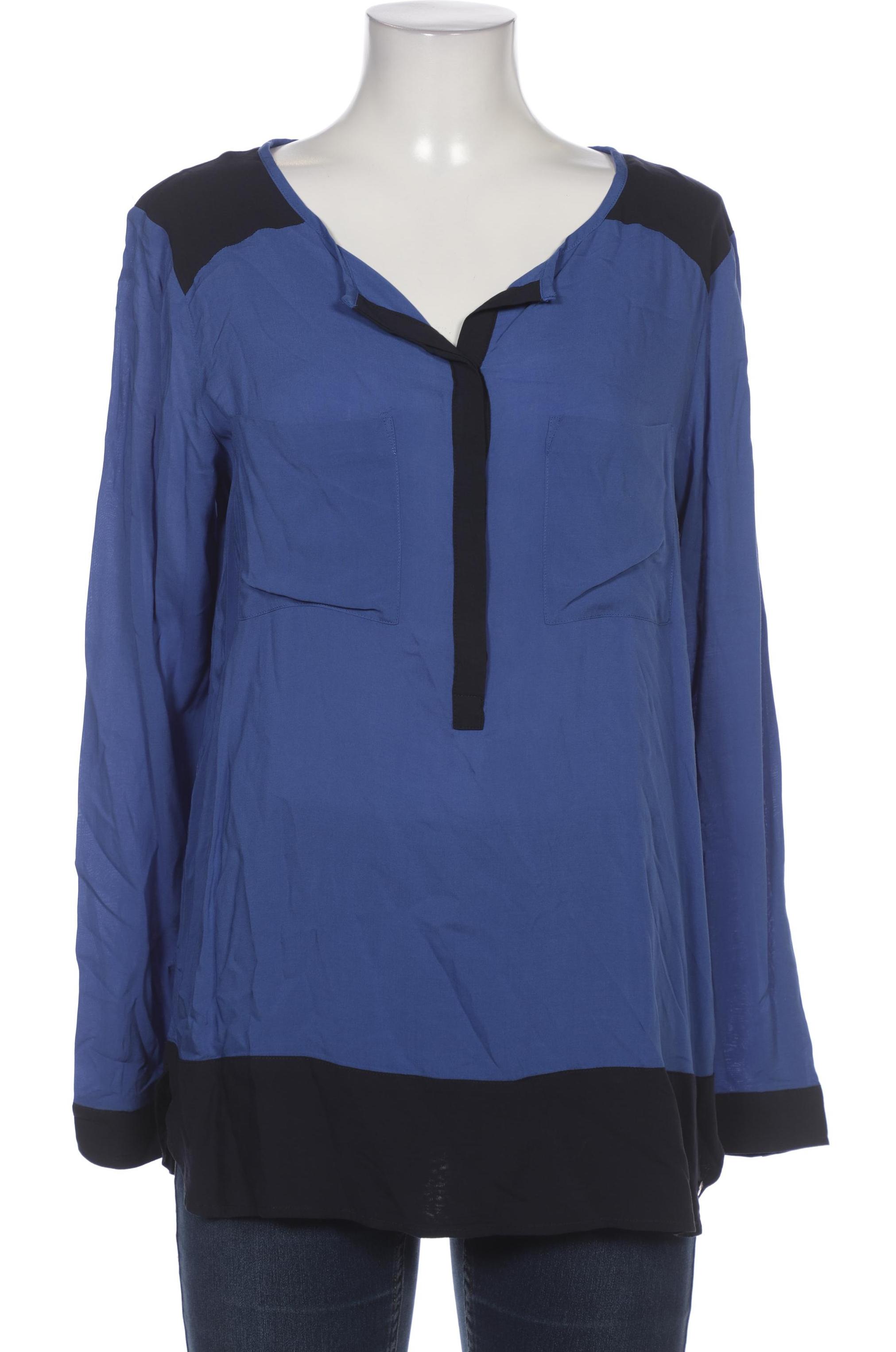 

edc by Esprit Damen Bluse, blau
