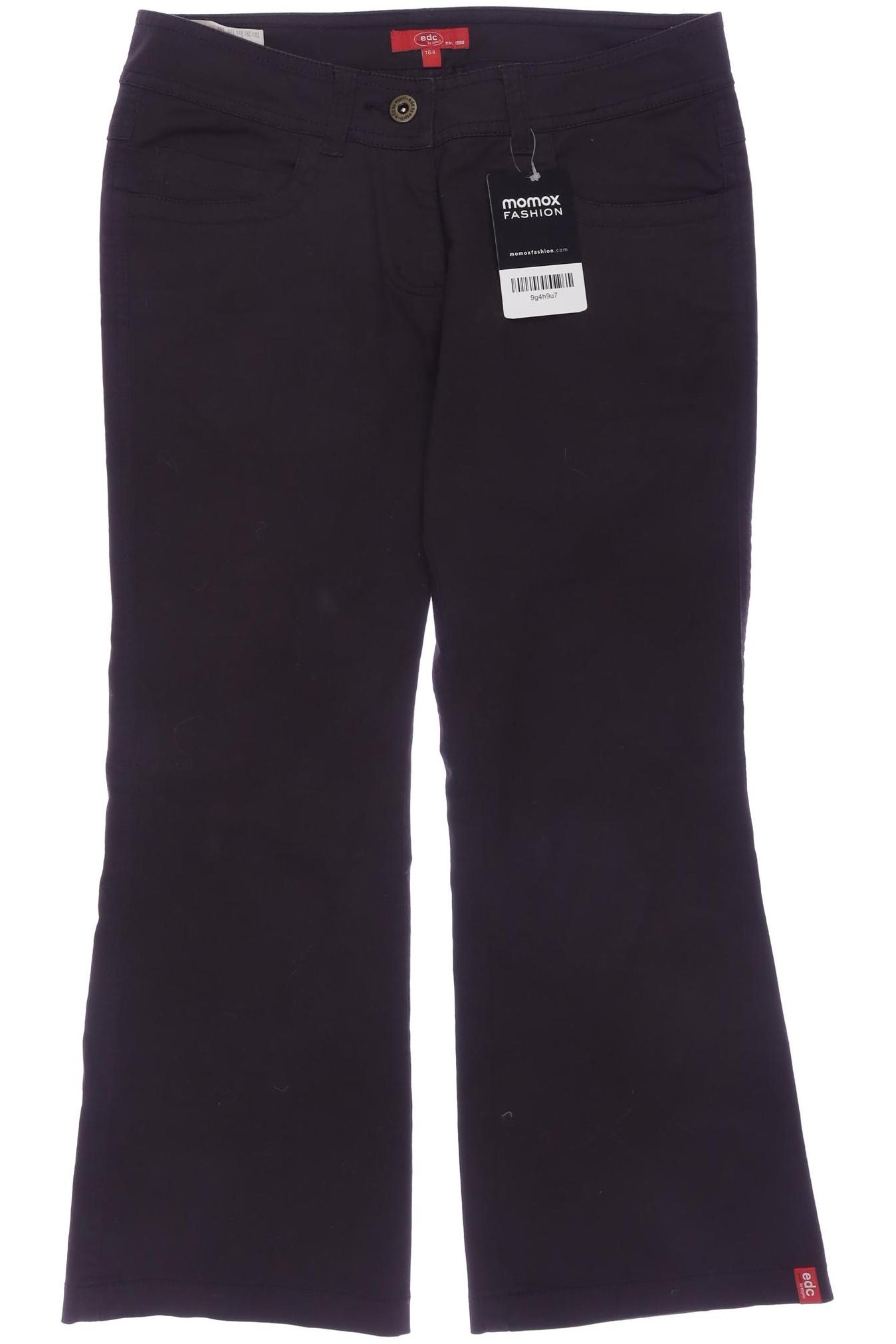 

edc by Esprit Damen Stoffhose, braun, Gr. 164