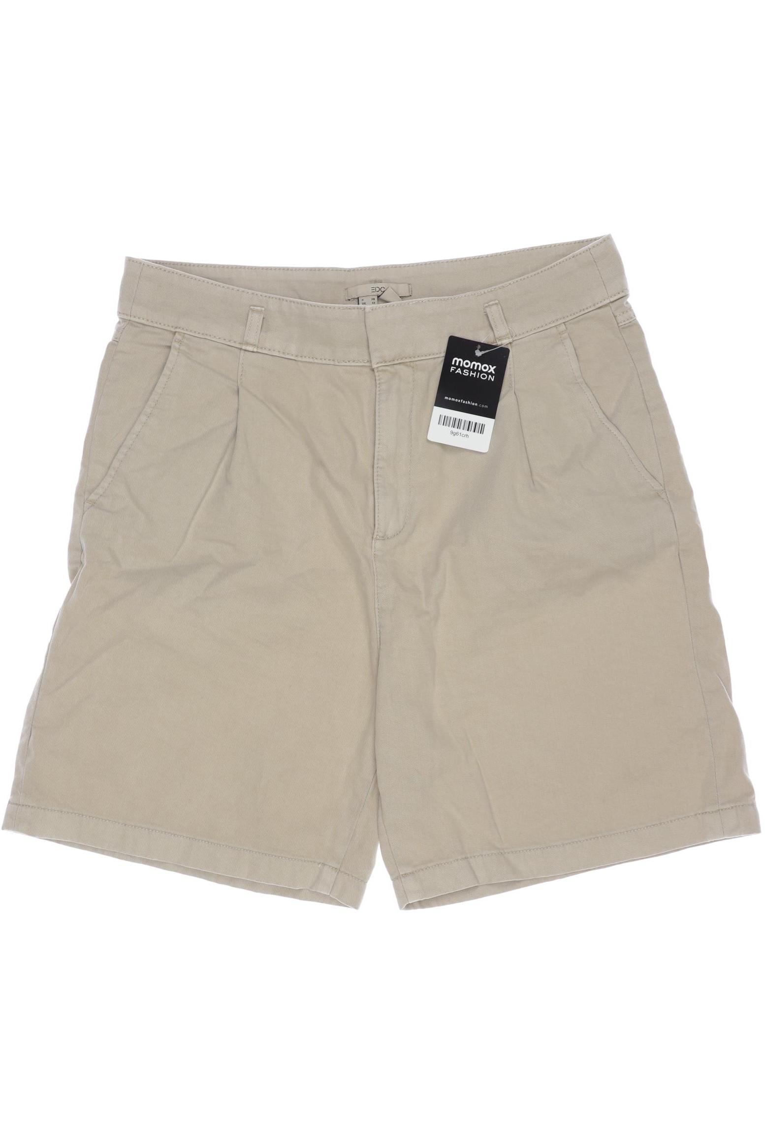 

edc by Esprit Damen Shorts, beige, Gr. 38
