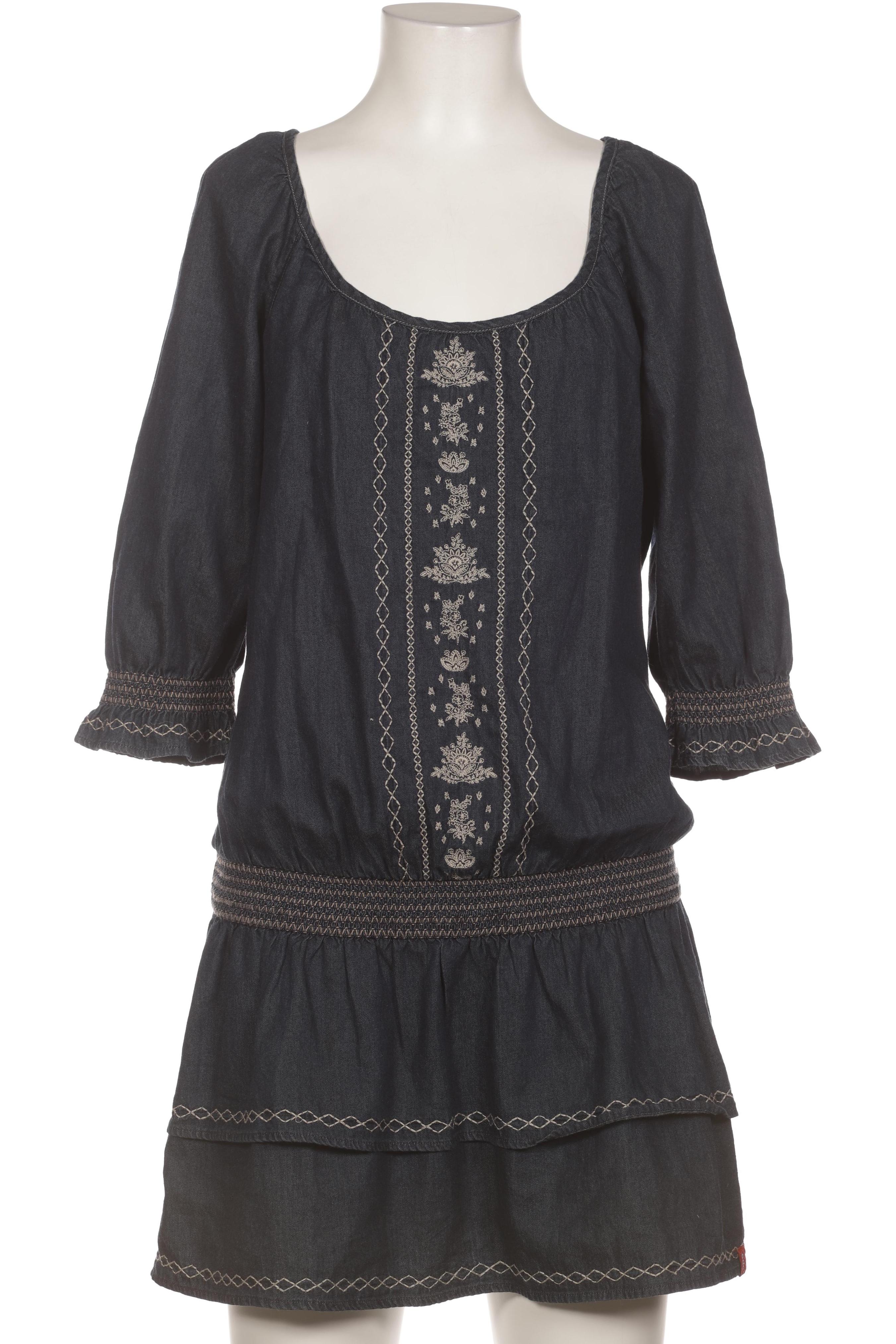 

edc by Esprit Damen Kleid, blau, Gr. 36