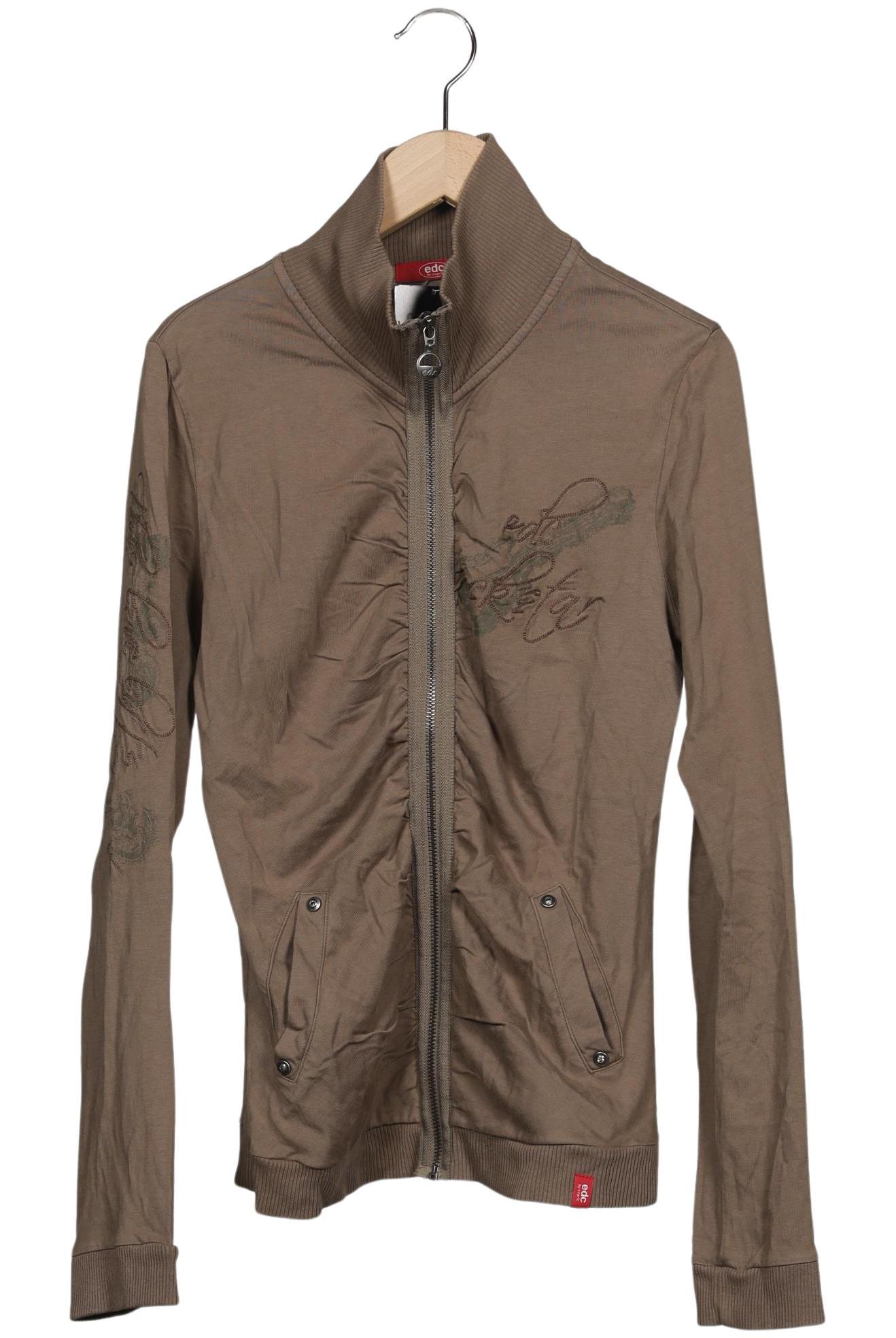 

edc by Esprit Damen Sweatshirt, braun, Gr. 38