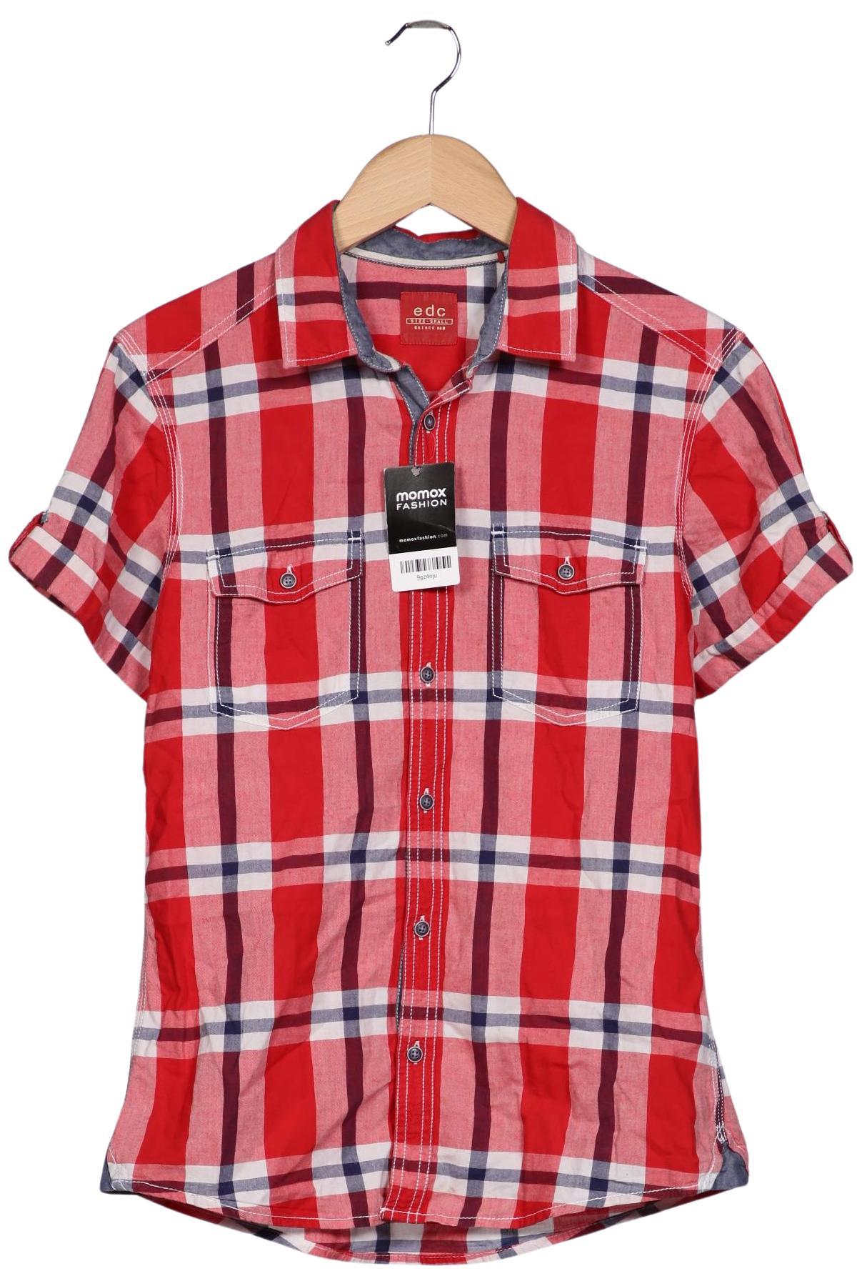 

edc by Esprit Herren Hemd, mehrfarbig, Gr. 46