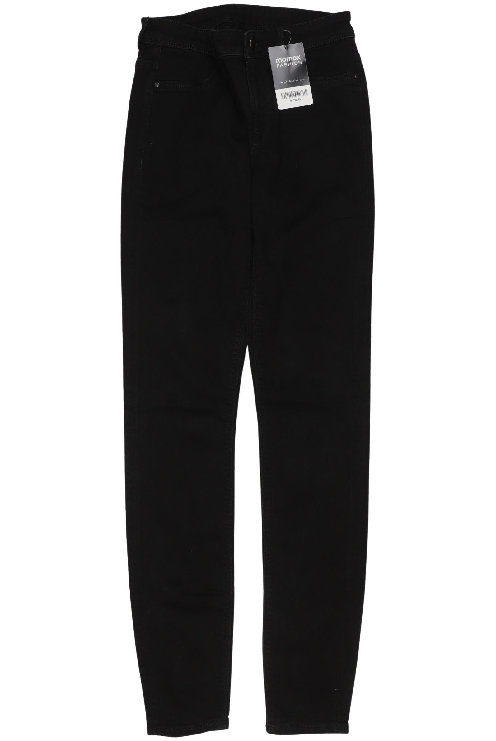 

edc by Esprit Damen Jeans, schwarz, Gr. 25