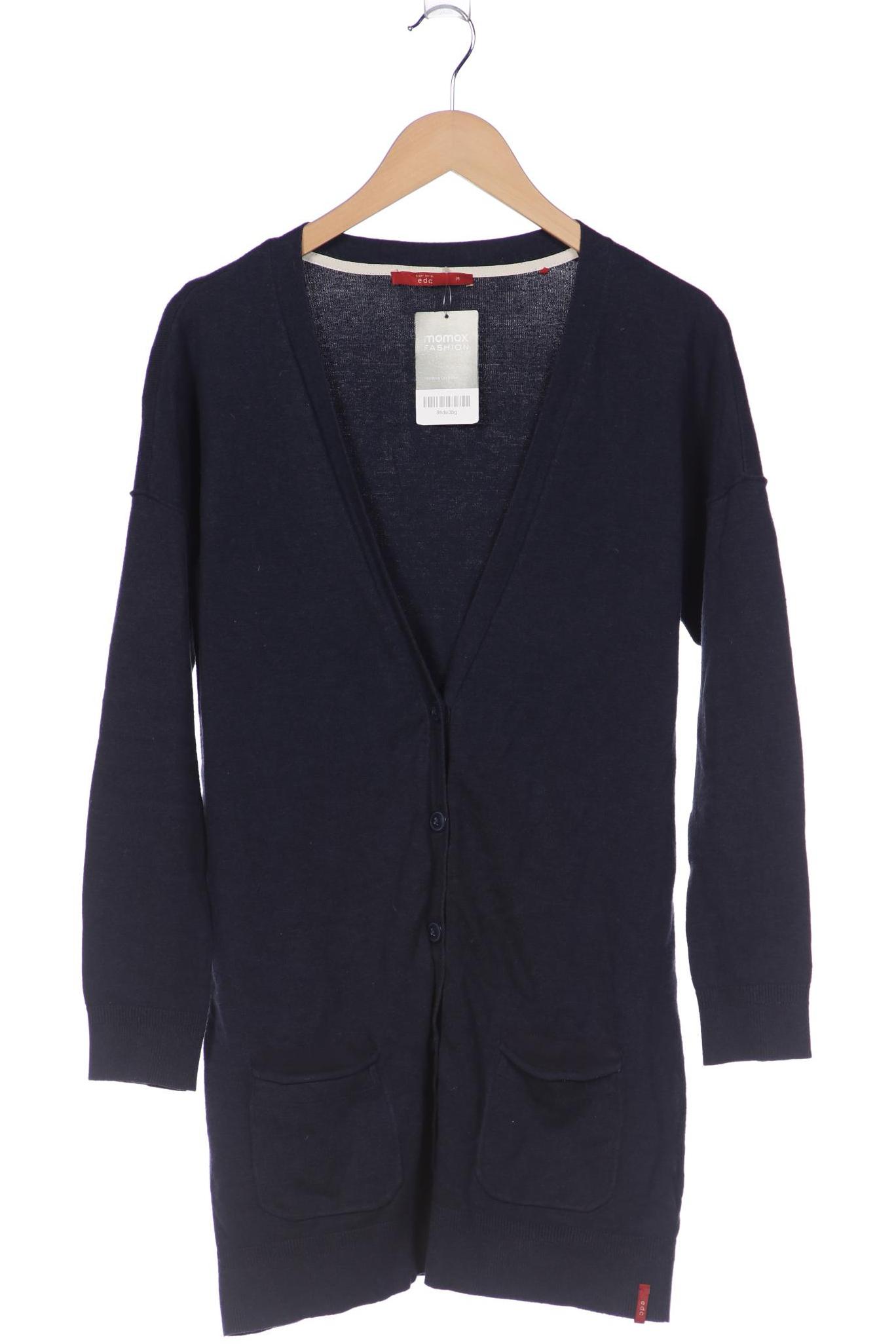 

edc by Esprit Damen Strickjacke, marineblau
