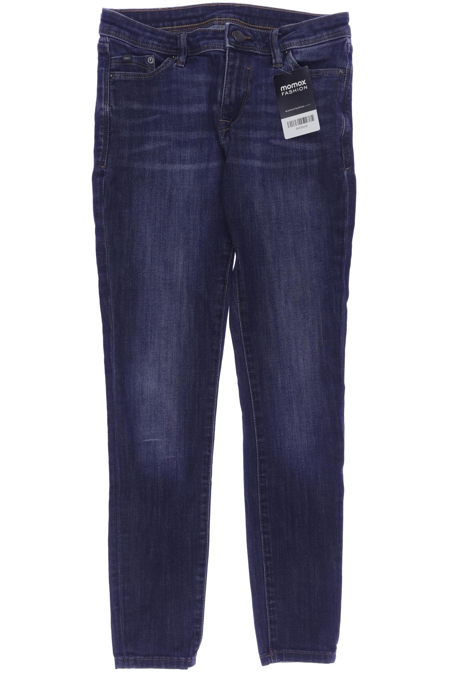 

edc by Esprit Damen Jeans, marineblau, Gr. 28