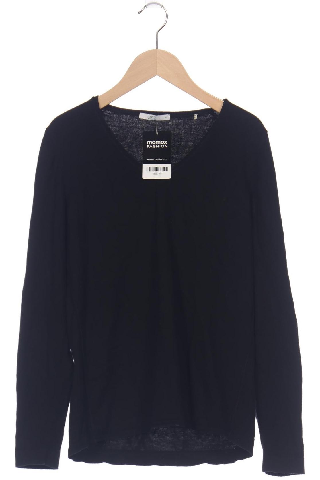 

edc by Esprit Damen Pullover, schwarz, Gr. 44