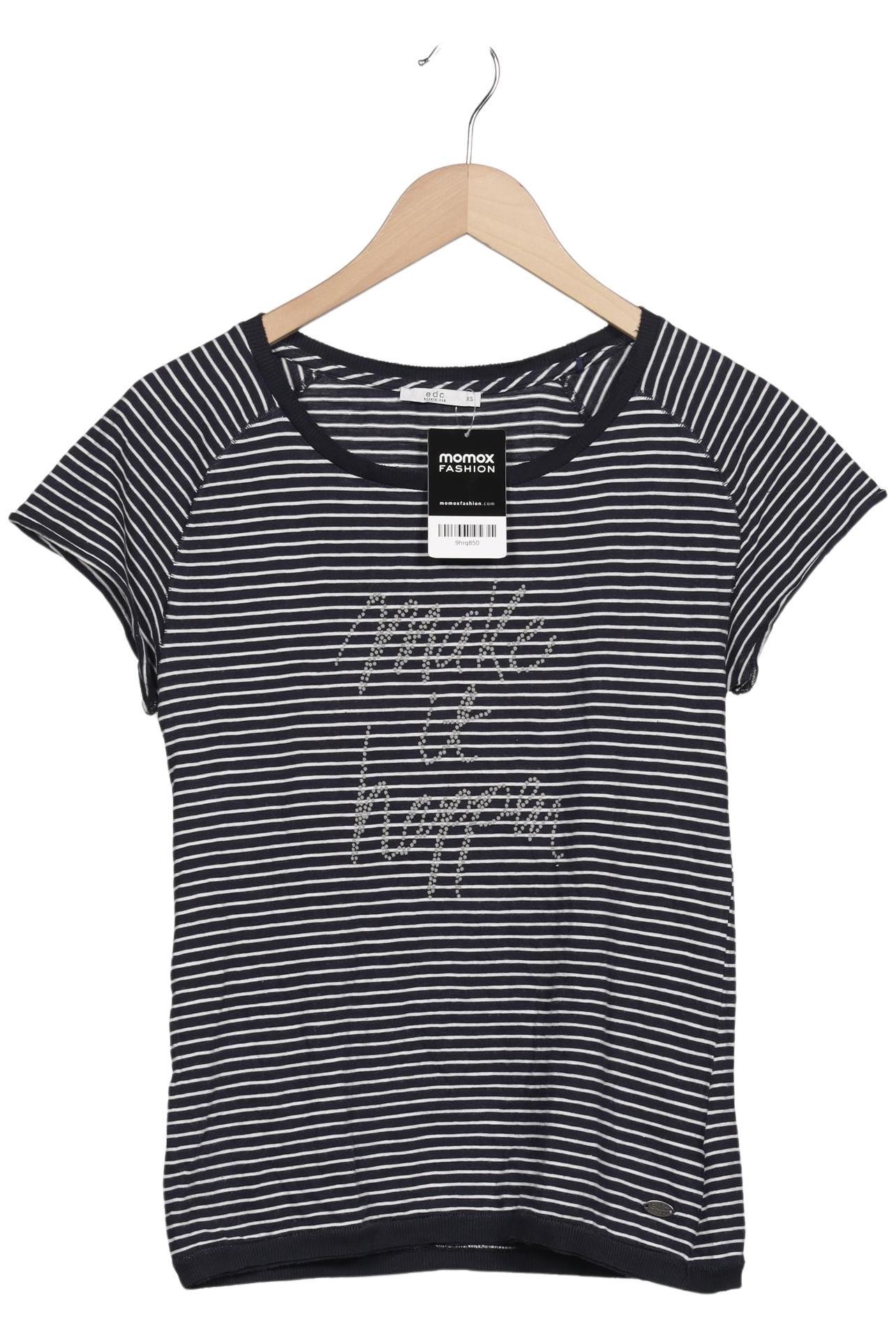 

edc by Esprit Damen T-Shirt, mehrfarbig, Gr. 34