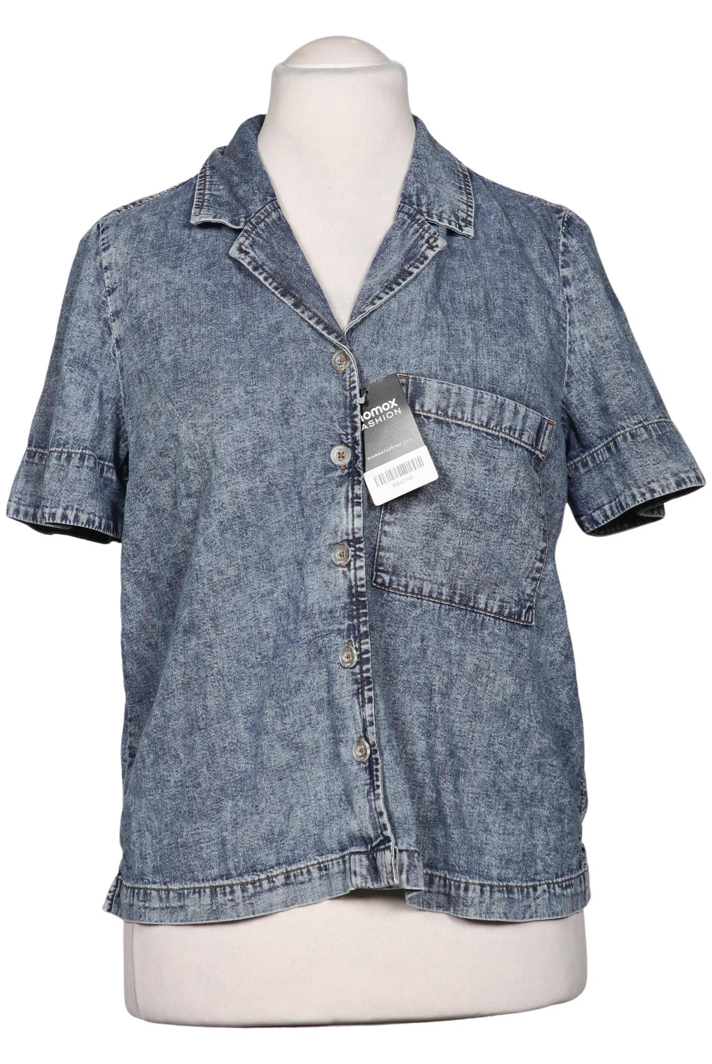 

edc by Esprit Damen Bluse, blau, Gr. 38