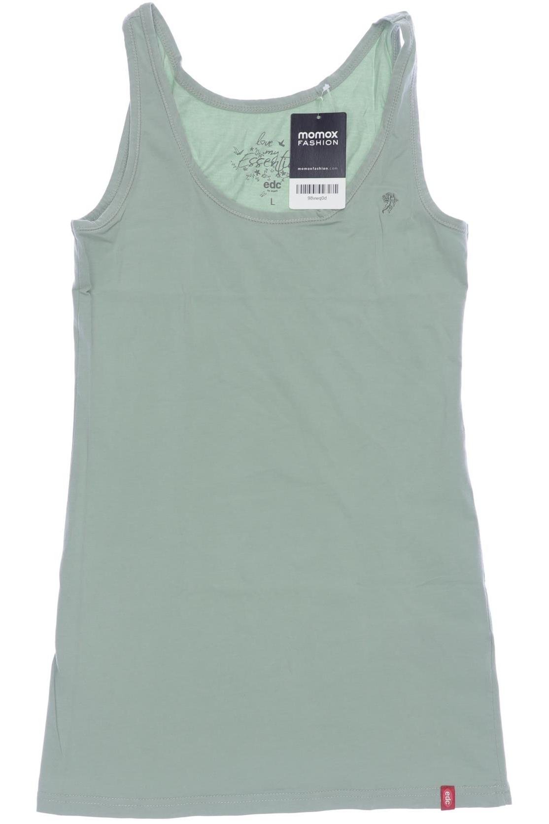 

edc by Esprit Damen Top, hellgrün, Gr. 42