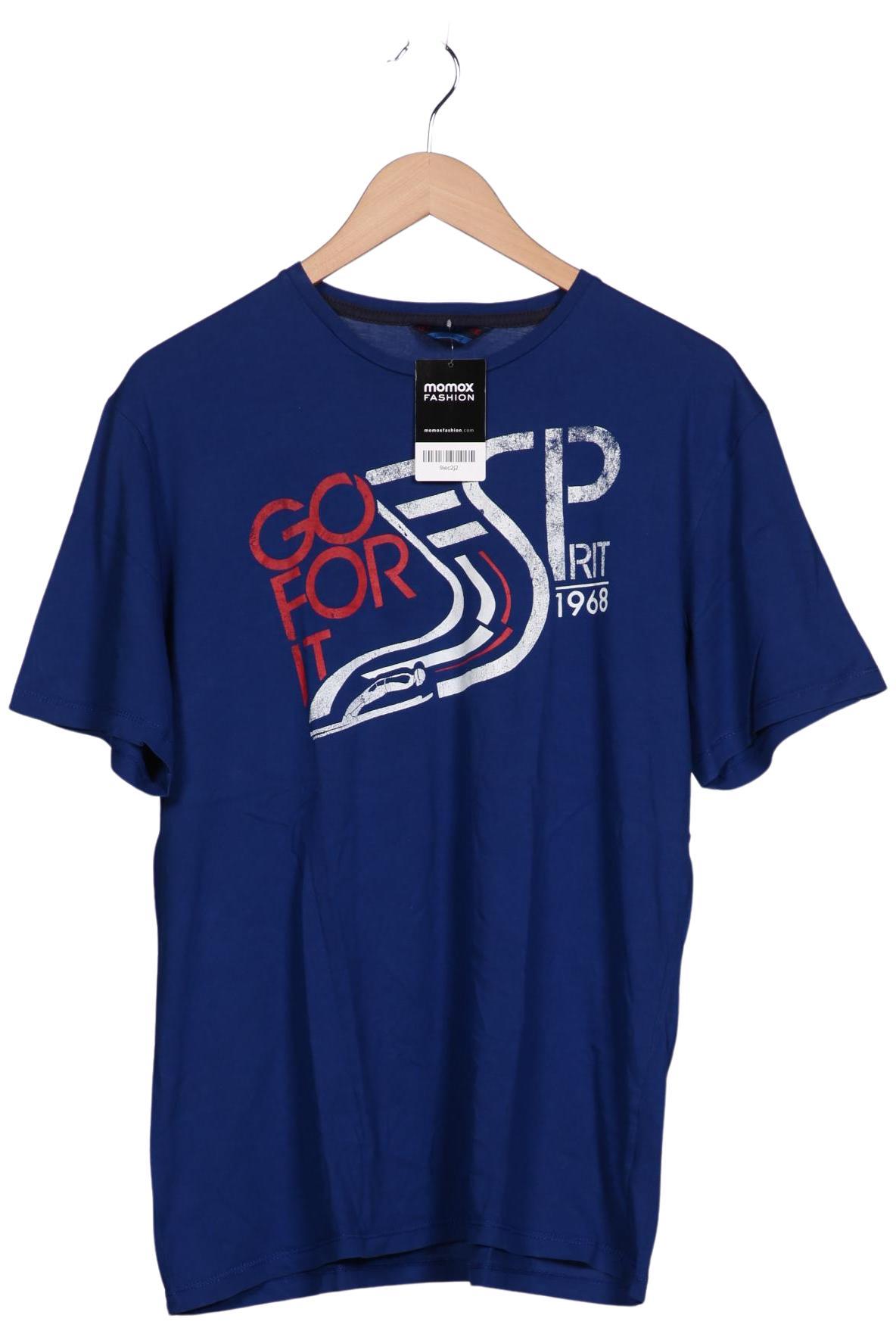 

edc by Esprit Herren T-Shirt, marineblau, Gr. 54