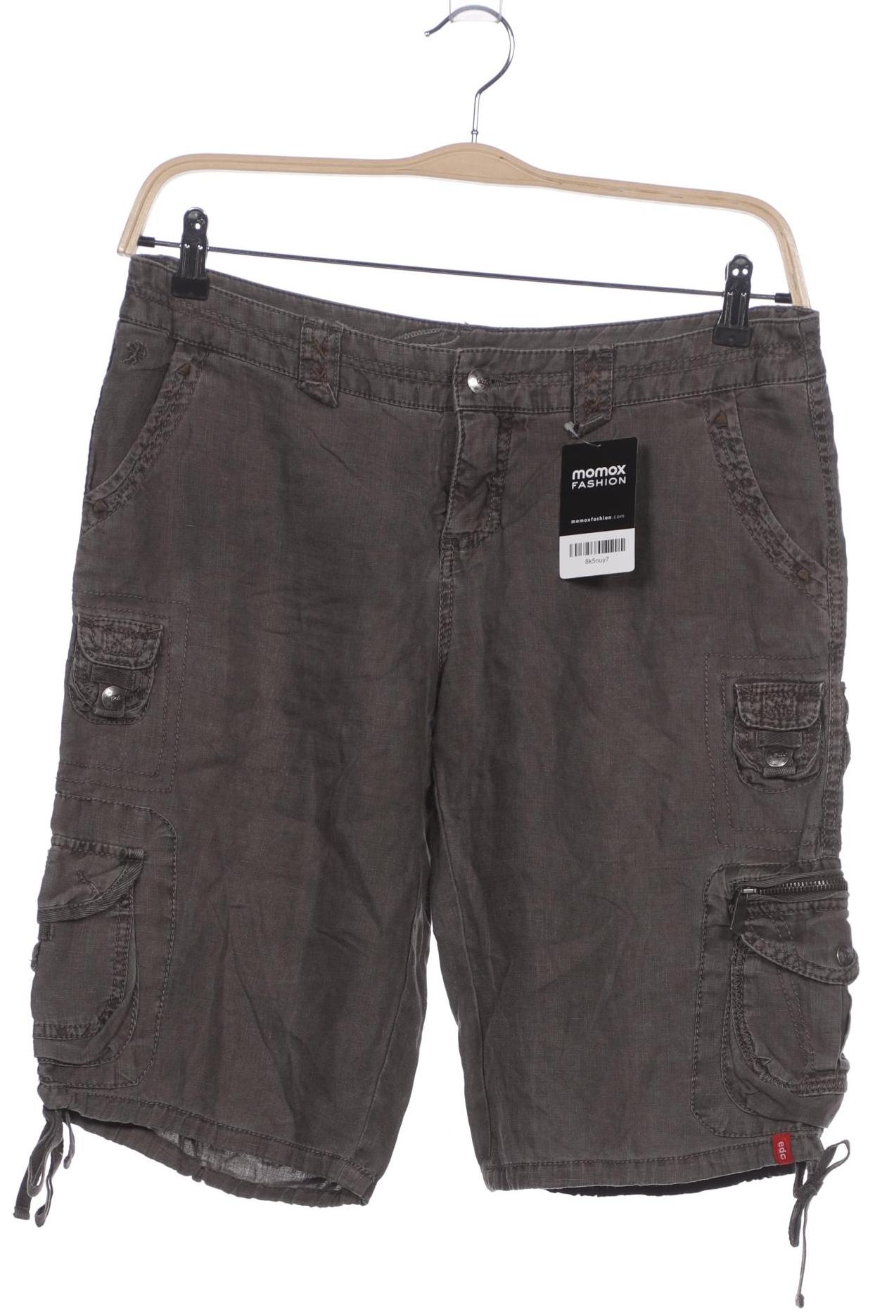 

edc by Esprit Damen Shorts, braun, Gr. 40