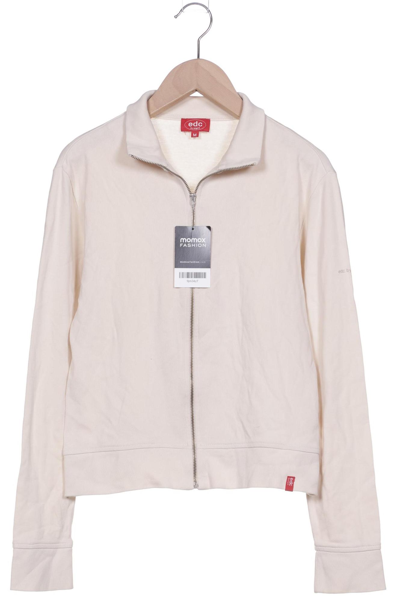 

edc by Esprit Damen Strickjacke, cremeweiß