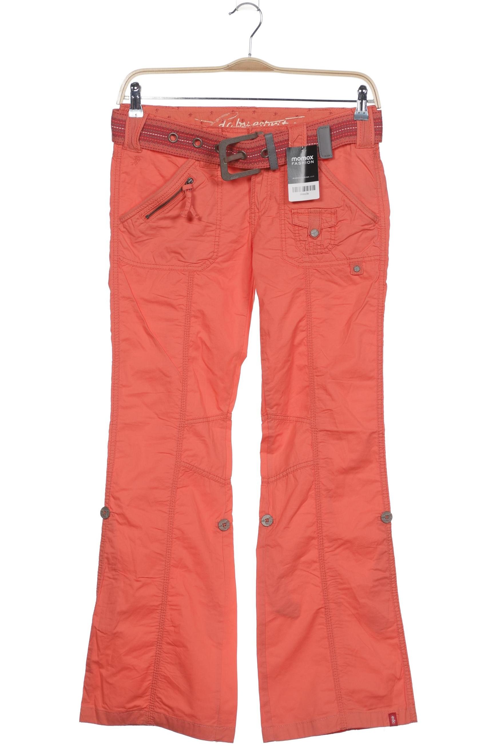 

edc by Esprit Damen Stoffhose, pink, Gr. 36