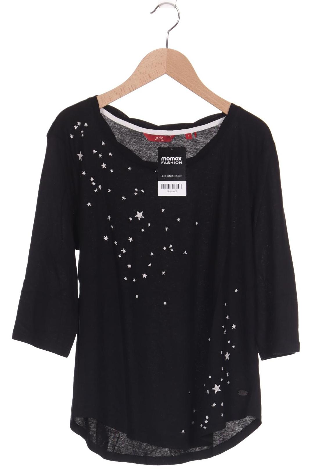 

edc by Esprit Damen T-Shirt, schwarz