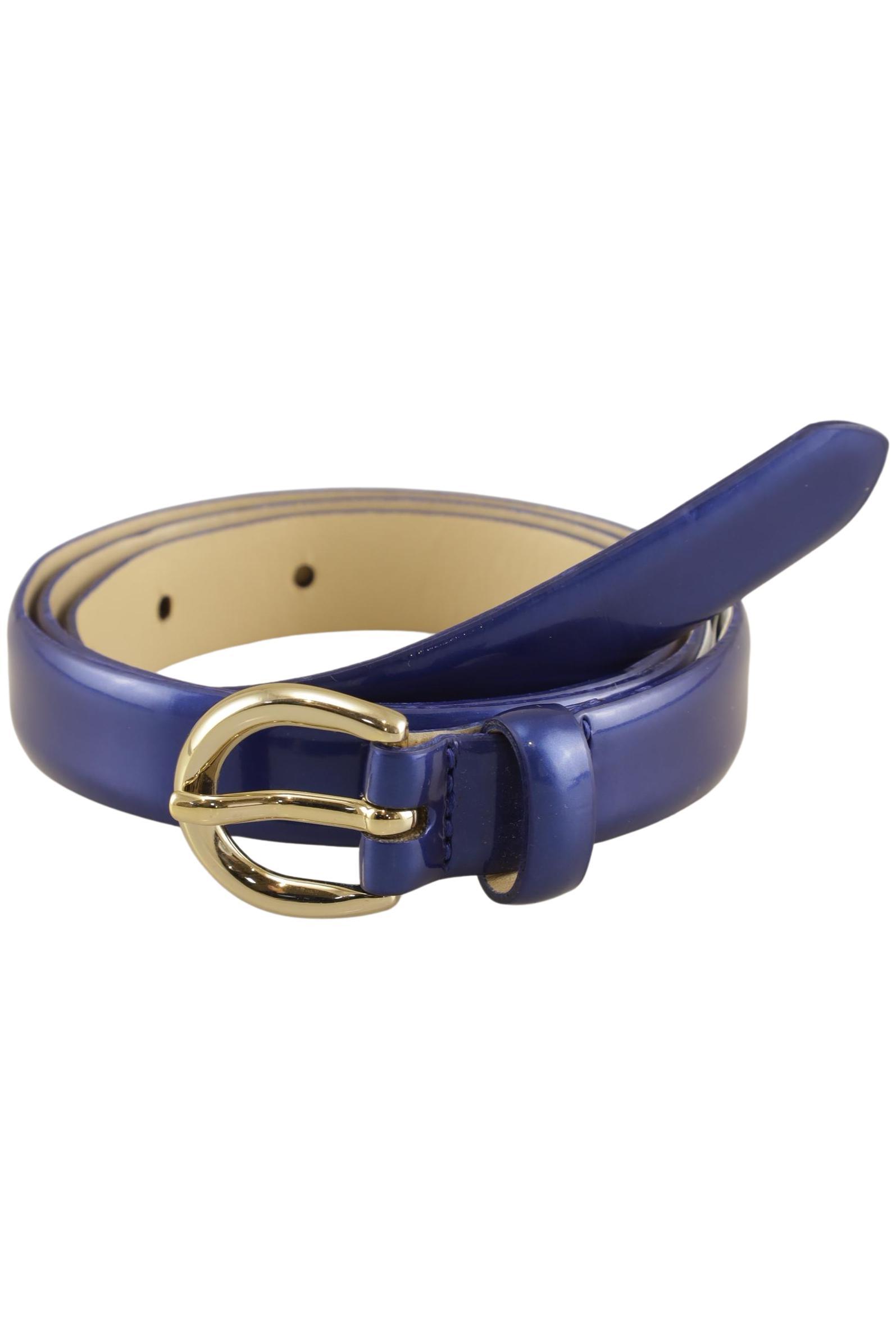 

edc by Esprit Damen Gürtel, blau, Gr. 80