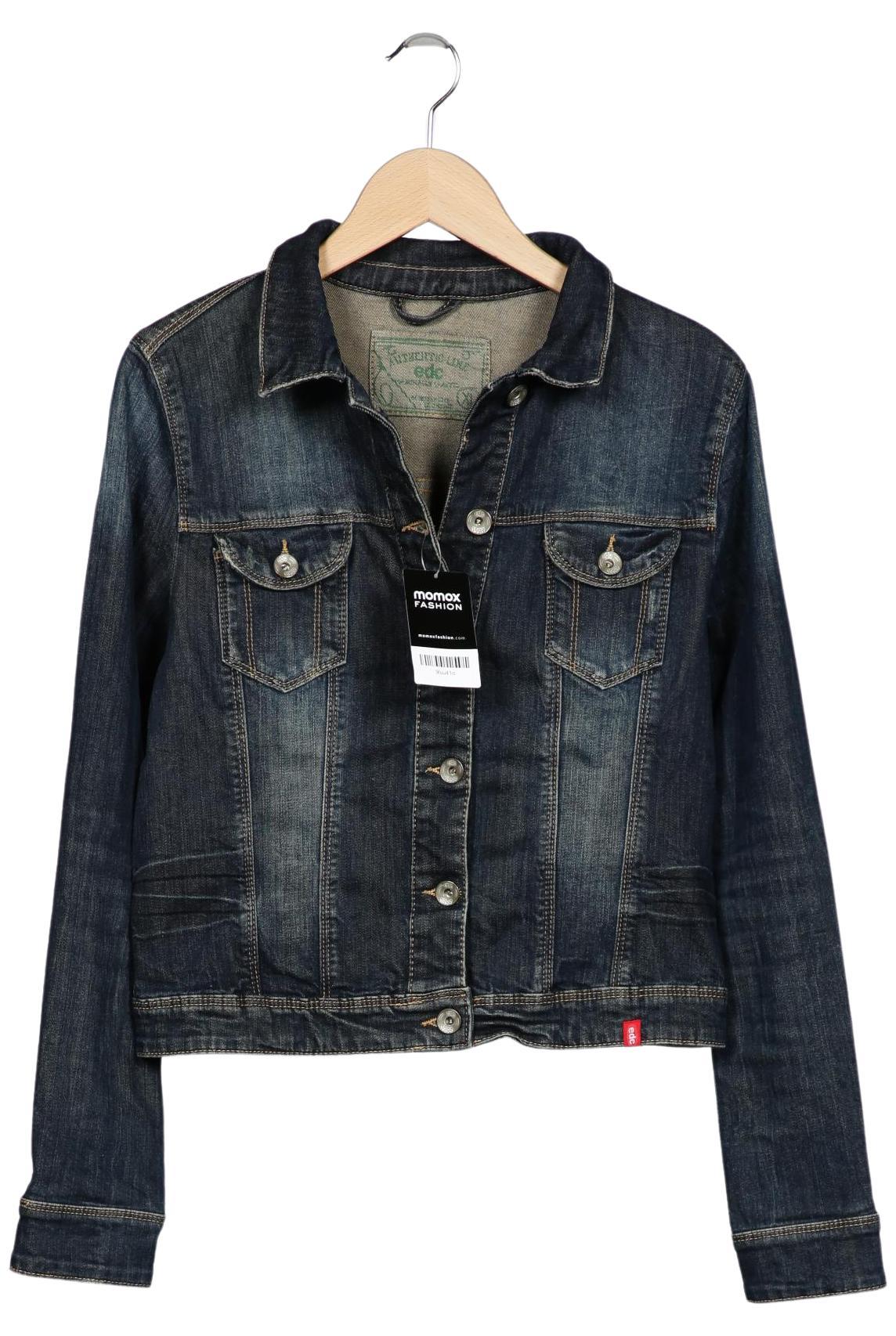 

edc by Esprit Damen Jacke, blau, Gr. 44