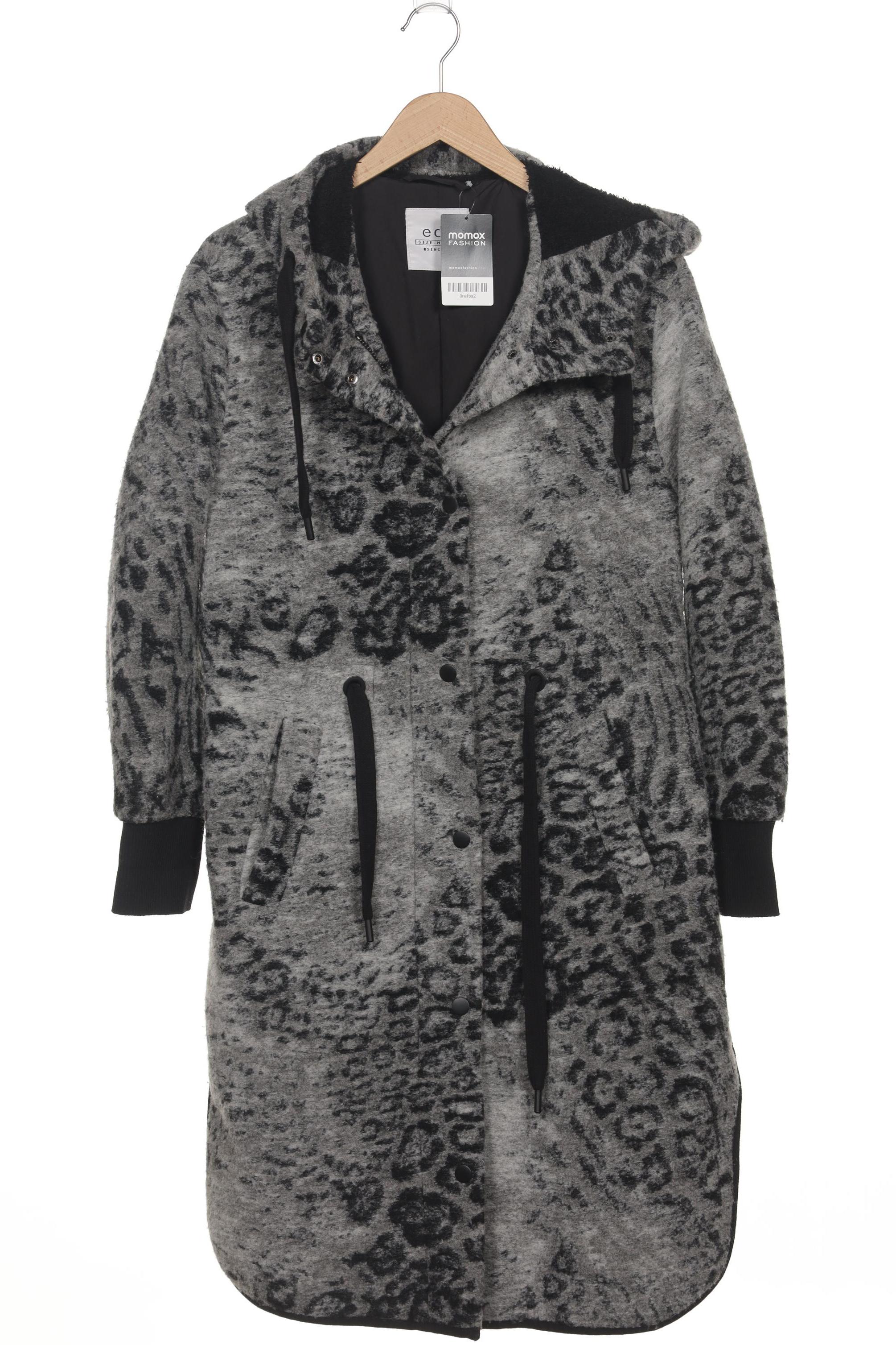 

edc by Esprit Damen Mantel, grau, Gr. 38