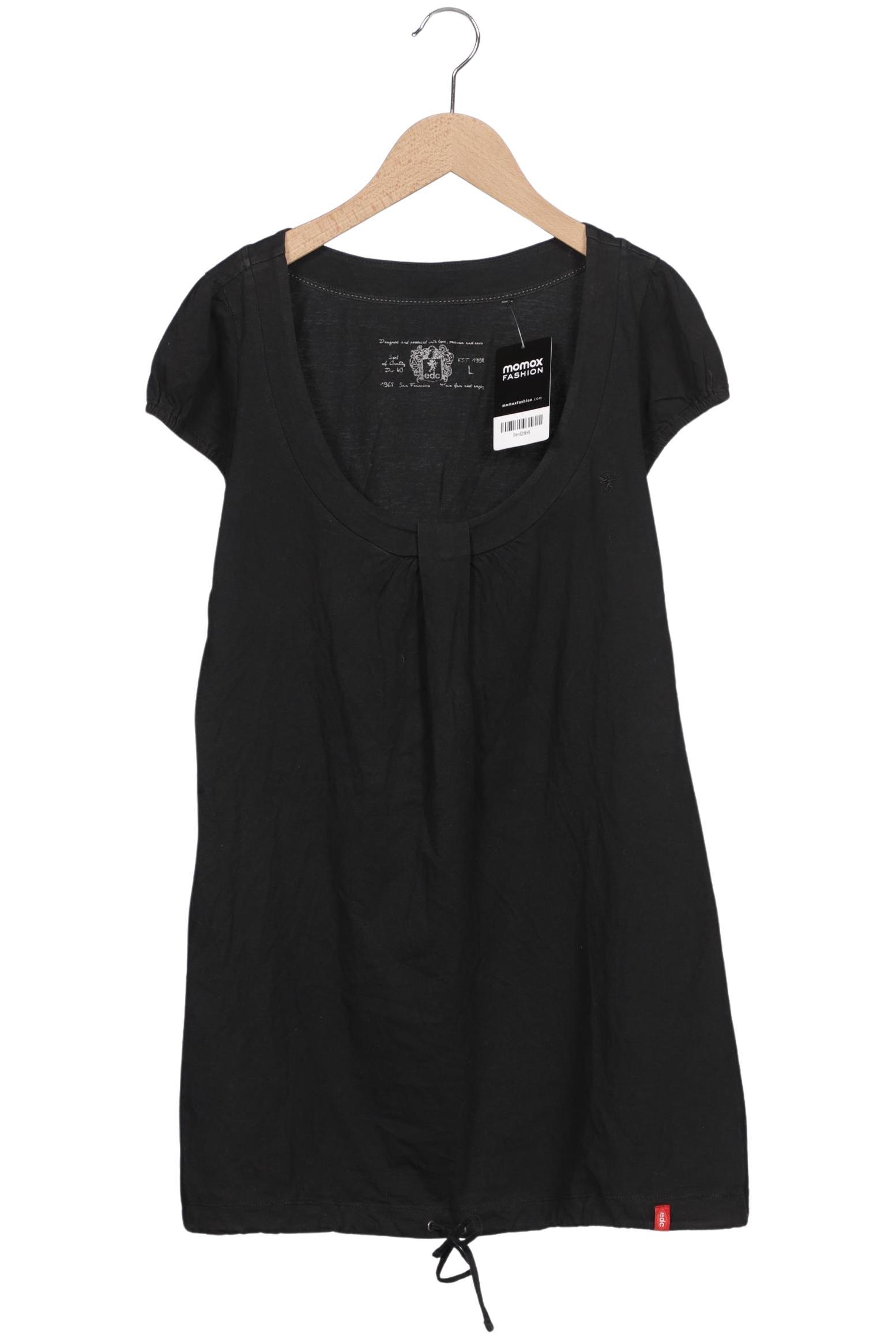 

edc by Esprit Damen T-Shirt, schwarz, Gr. 42