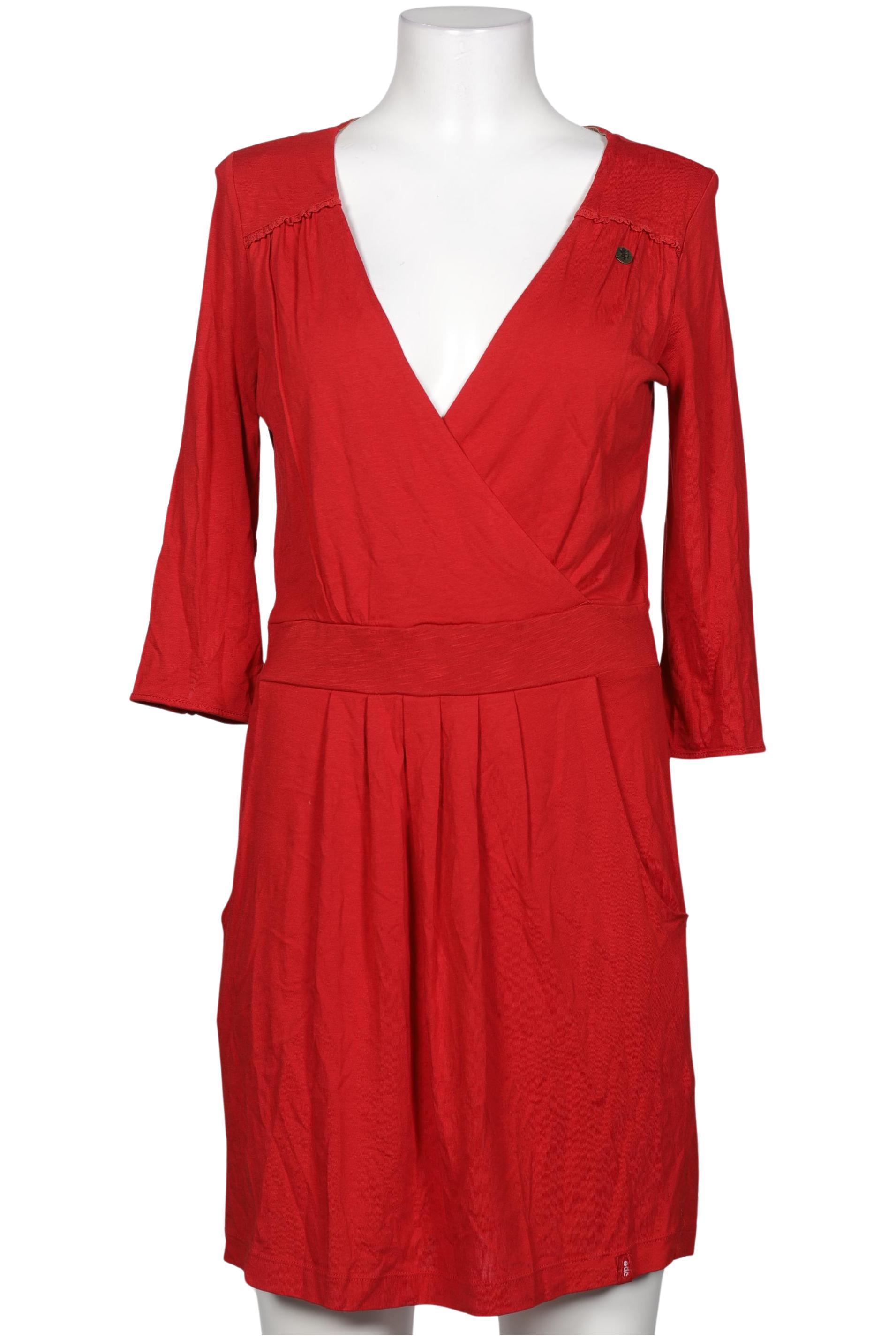 

edc by Esprit Damen Kleid, rot, Gr. 38