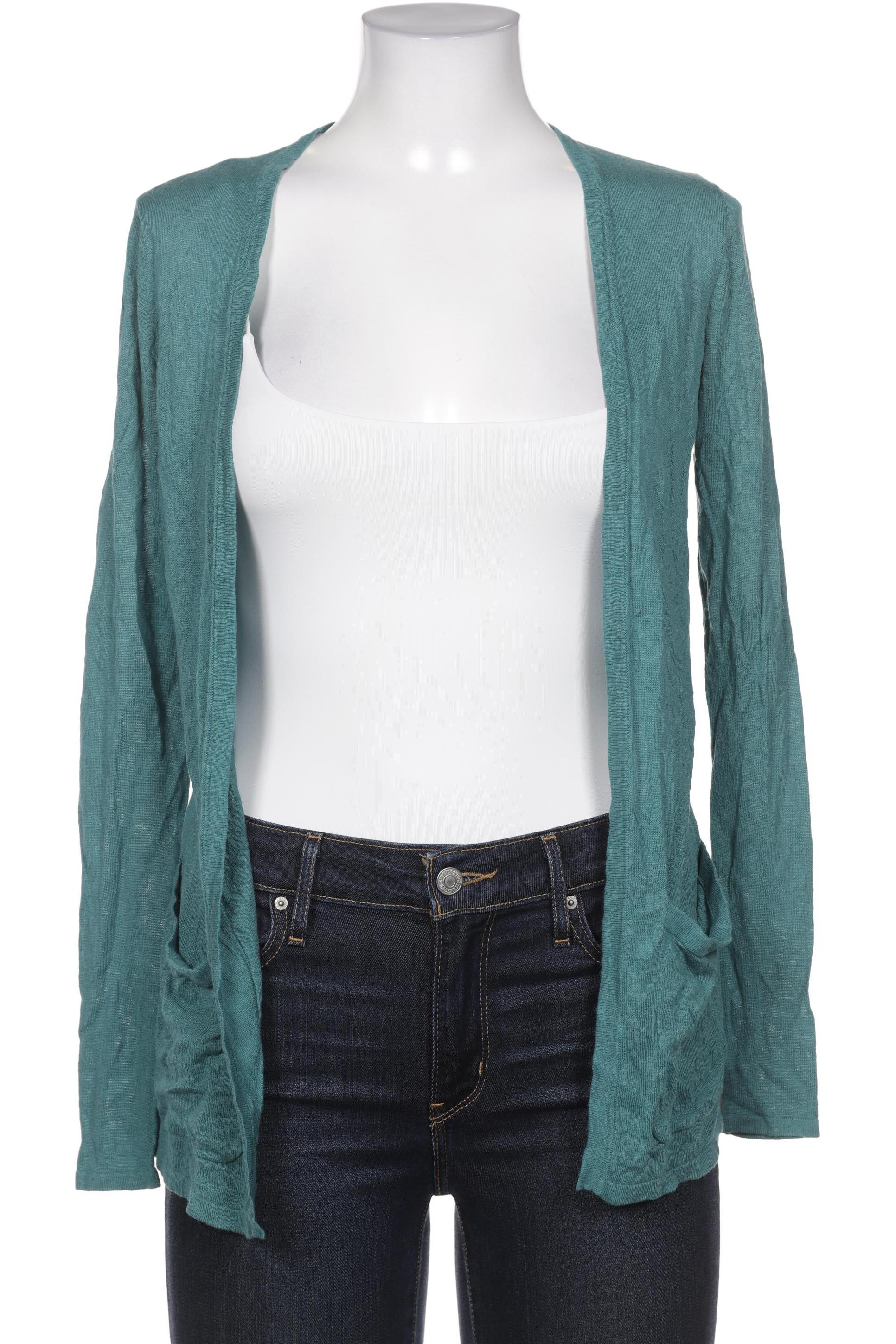 

edc by Esprit Damen Strickjacke, grün, Gr. 36