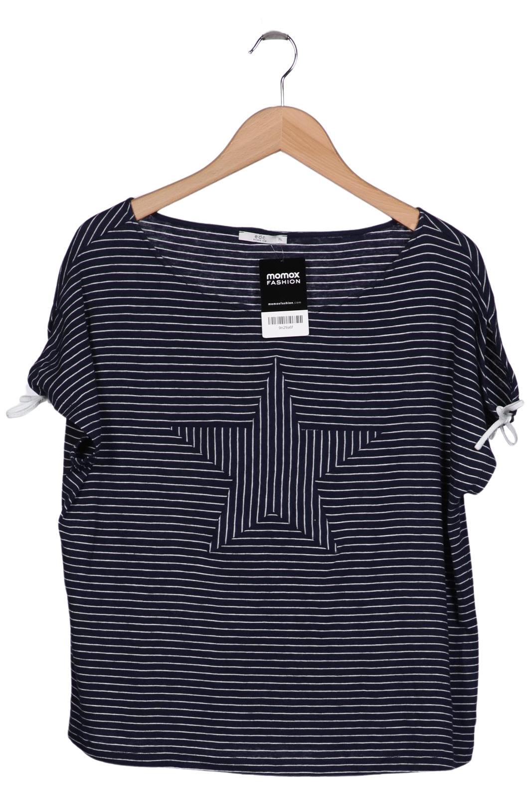 

edc by Esprit Damen T-Shirt, mehrfarbig, Gr. 44