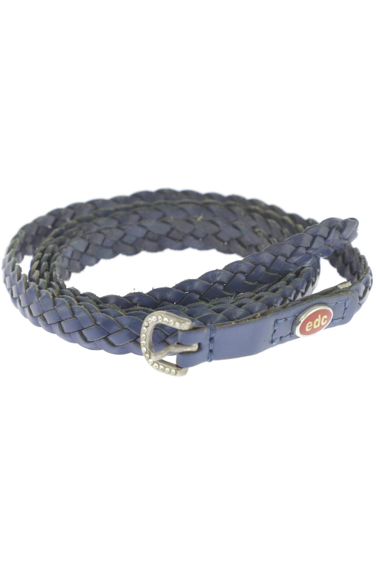 

edc by Esprit Damen Gürtel, marineblau, Gr. 105