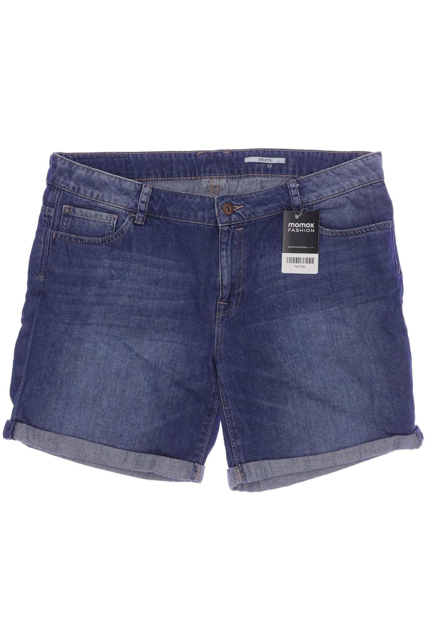 

edc by Esprit Damen Shorts, blau, Gr. 32