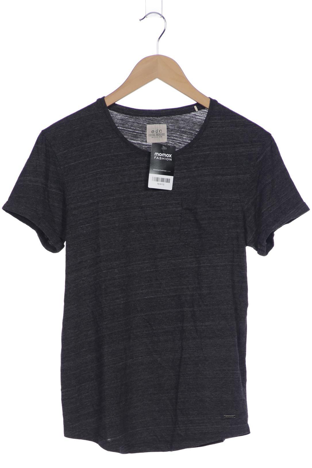 

edc by Esprit Herren T-Shirt, grau, Gr. 48