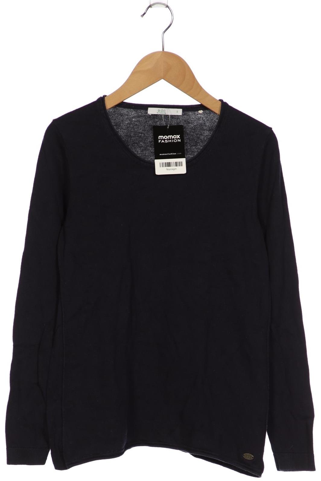

edc by Esprit Damen Pullover, marineblau, Gr. 36