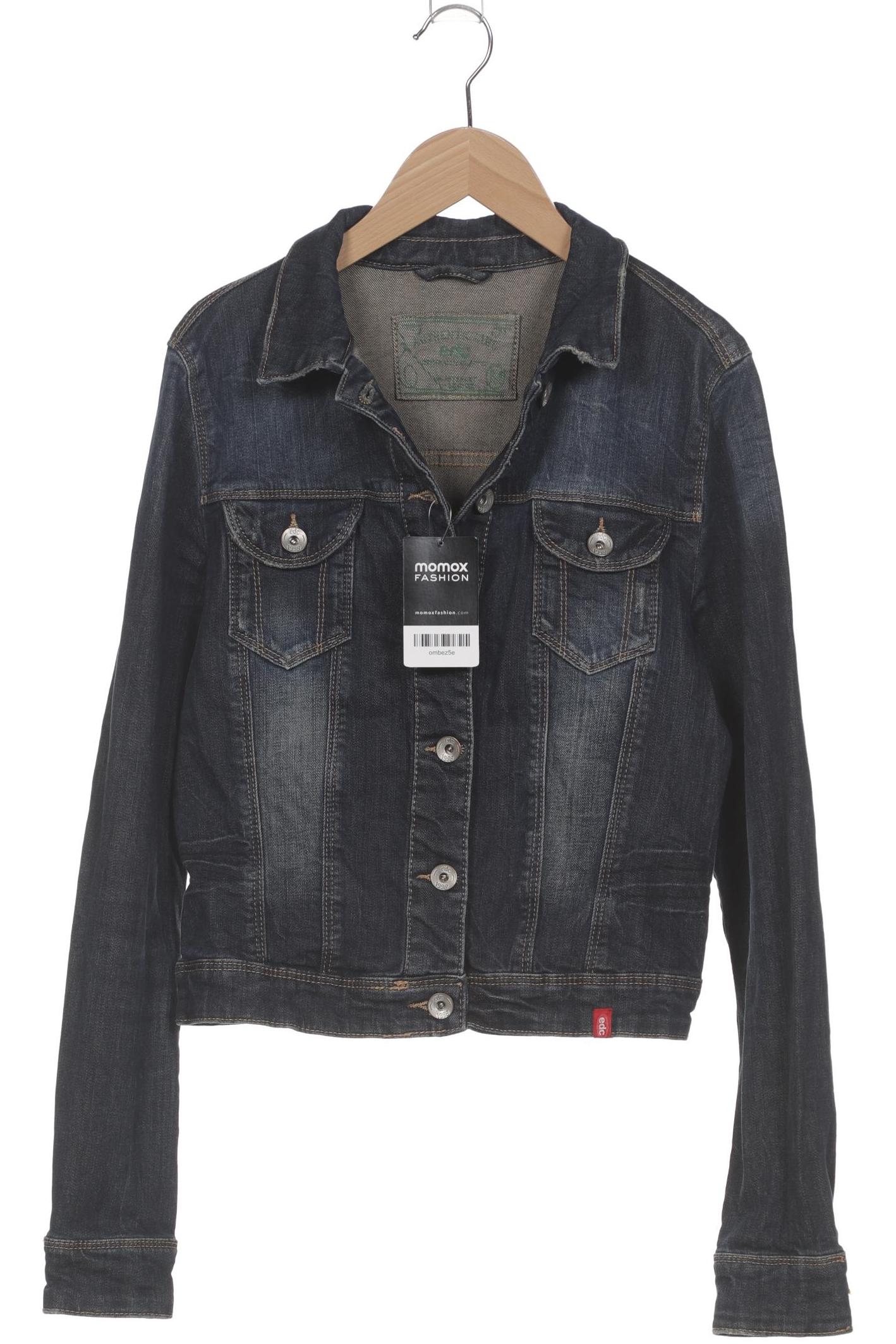 

edc by Esprit Damen Jacke, marineblau, Gr. 38