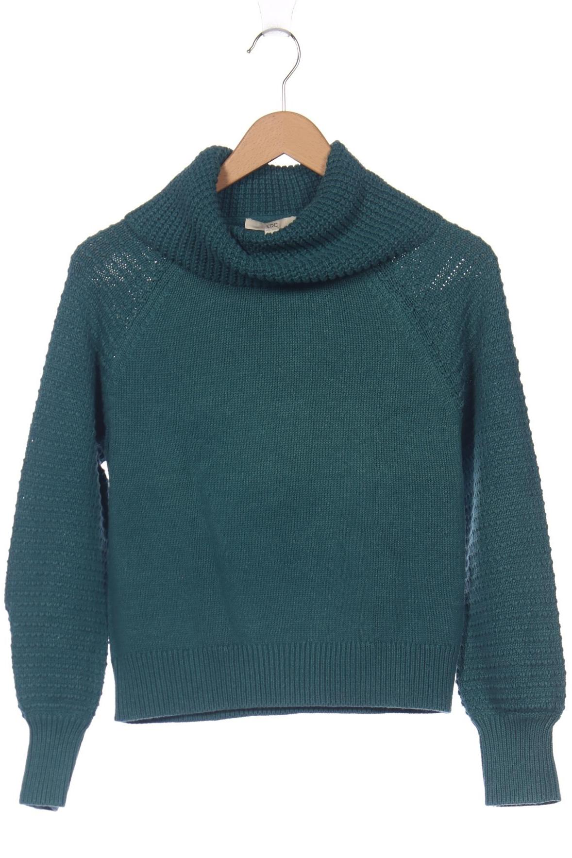

edc by Esprit Damen Pullover, türkis, Gr. 36