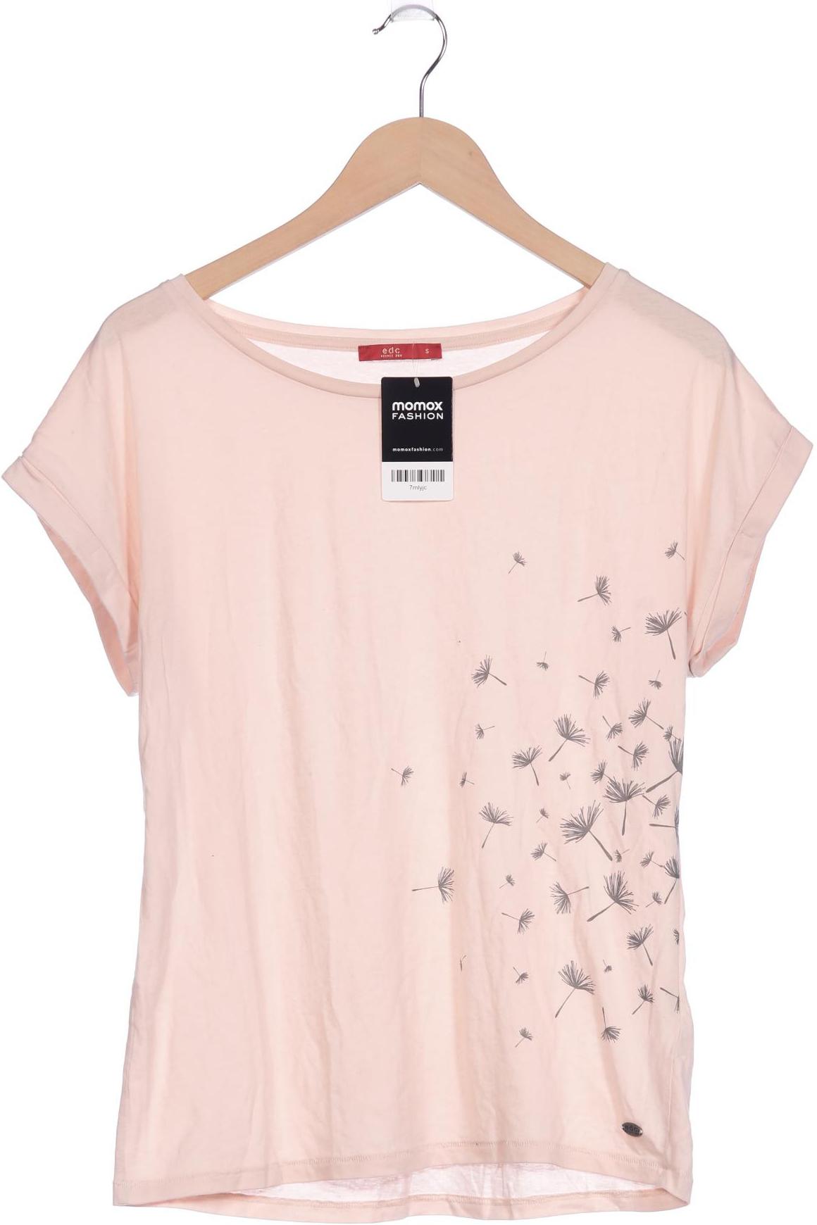 

edc by Esprit Damen T-Shirt, orange, Gr. 36
